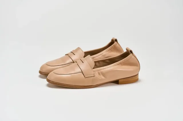 Sandro Barbera & Figli Mocassino 03B mocassini donna pelle camel
