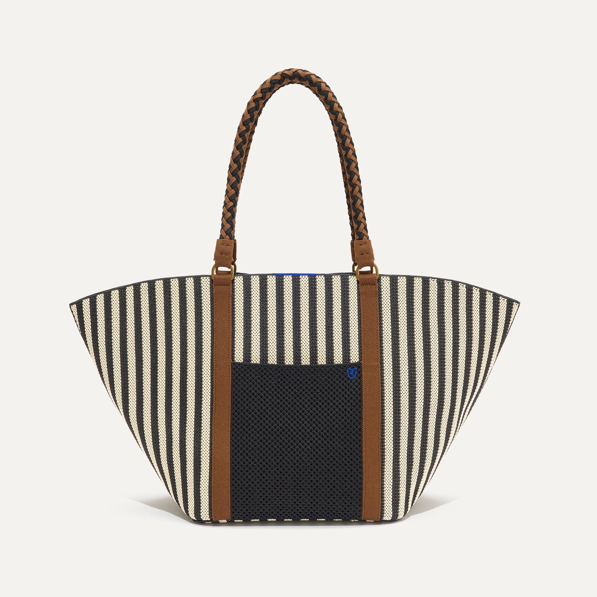 Rothy's The Summer Tote borsa Toffee Chevron estiva