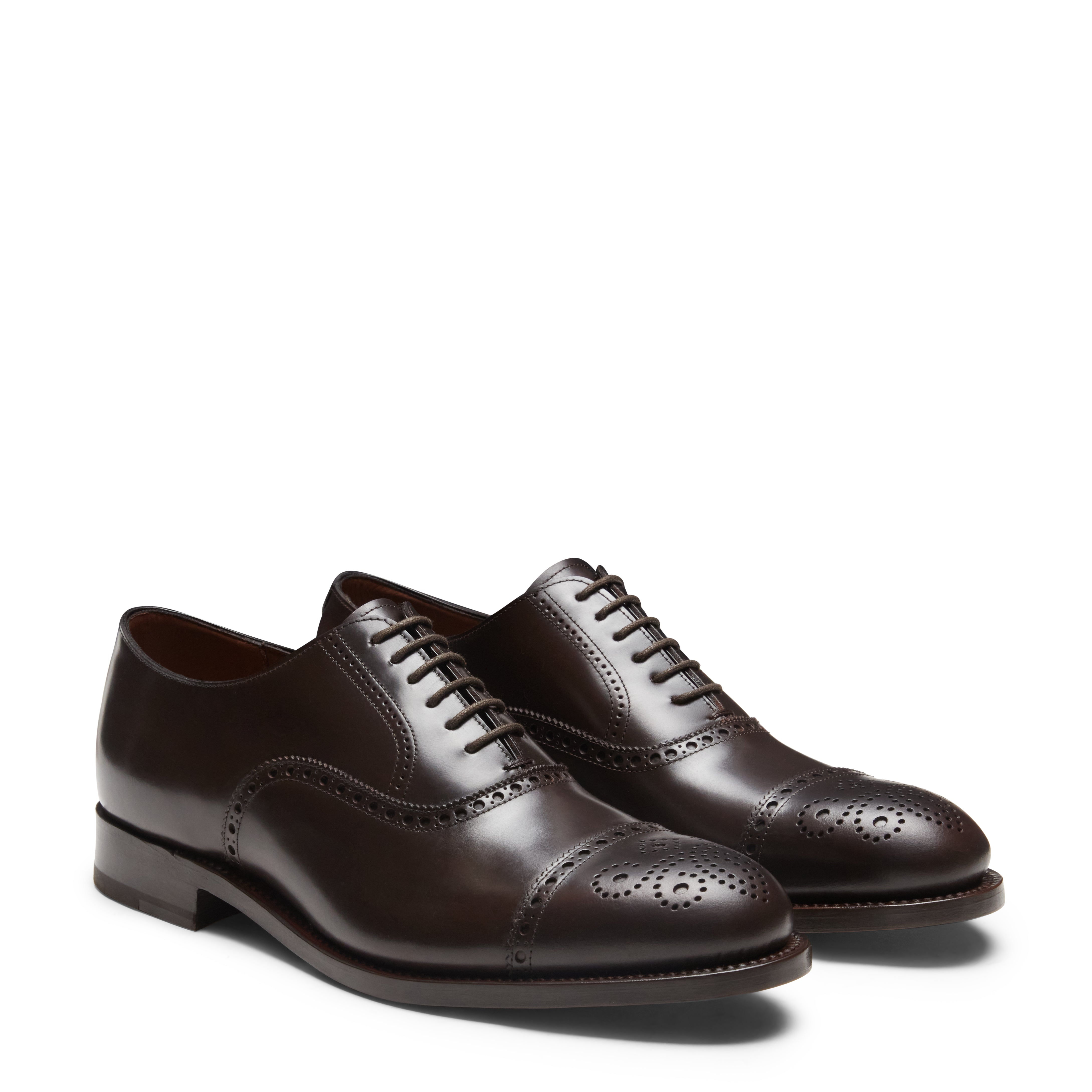 F.lli Rossetti 12860 francesina uomo ebano brogue