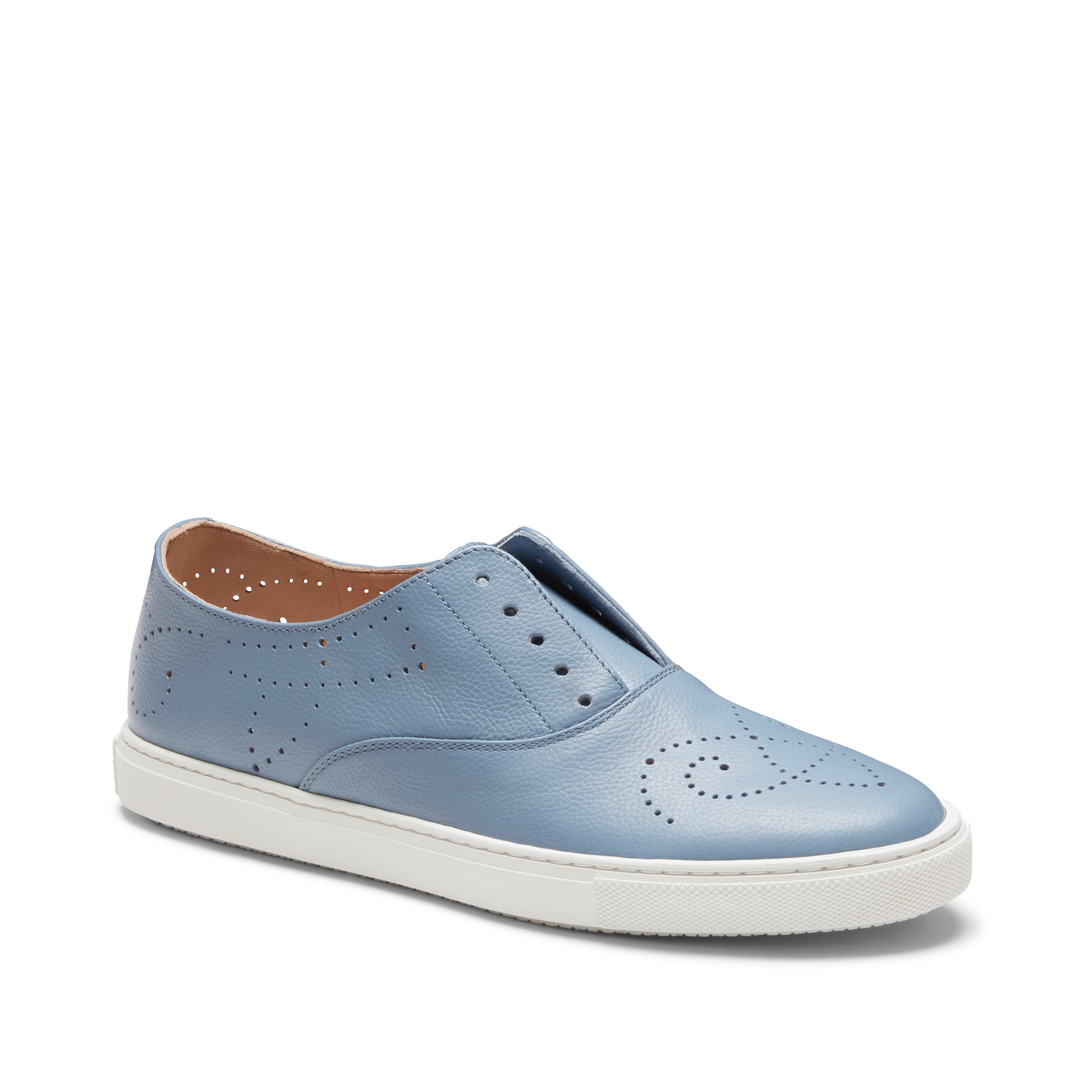 F.lli Rossetti 74709 Hobo Sport sneaker pelle azzurro