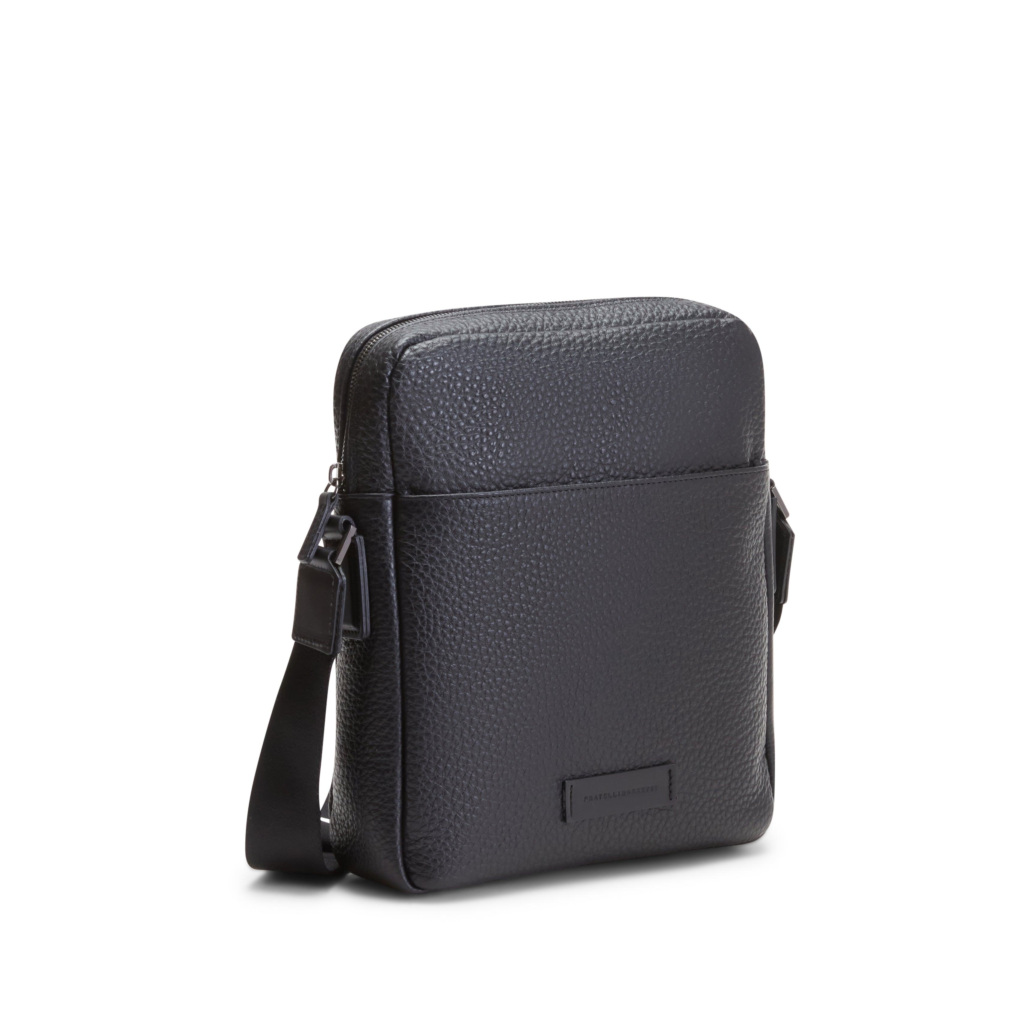 F.lli Rossetti borsa messenger uomo pelle nero