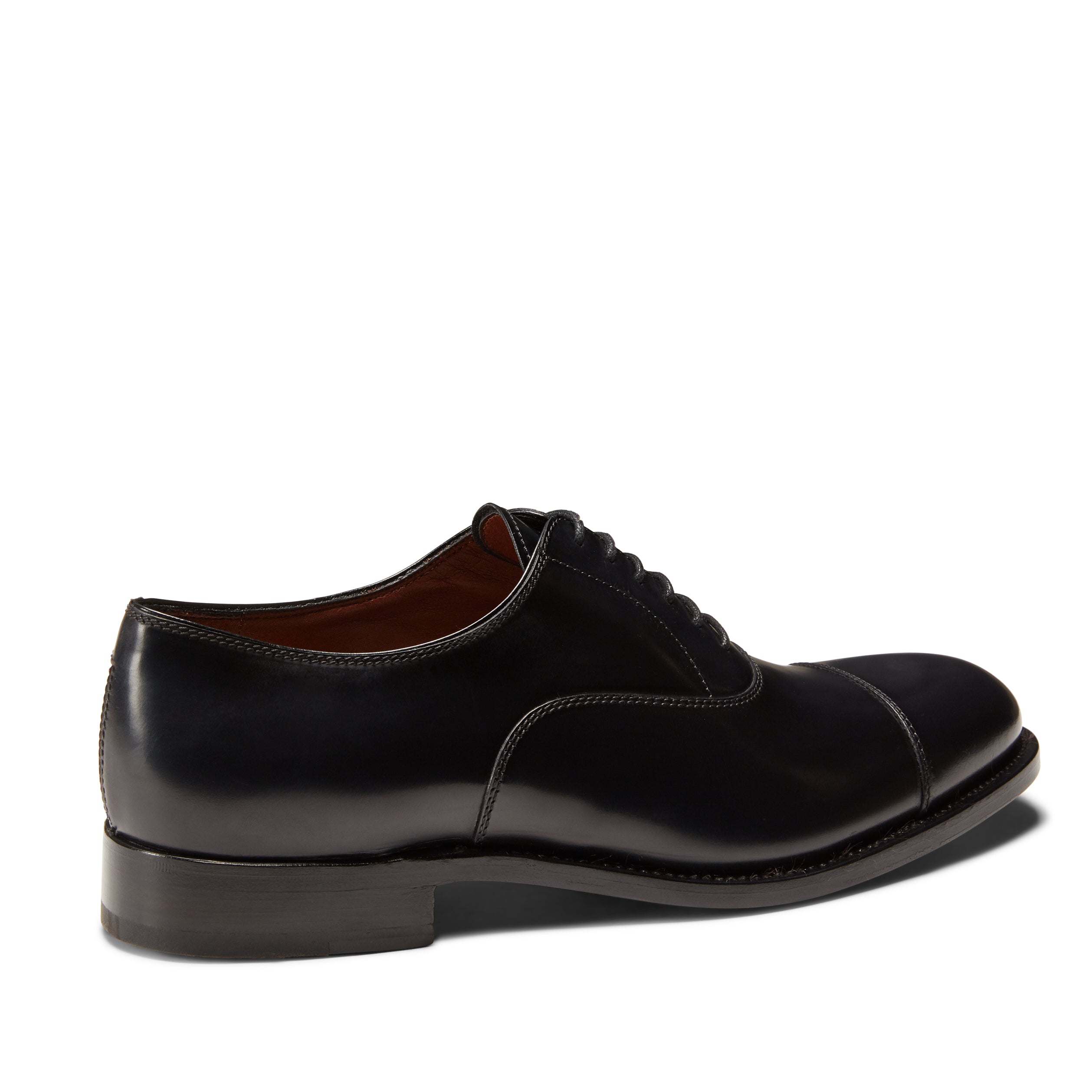 F.lli Rossetti francesina uomo nero pelle liscia Goodyear