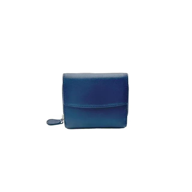 Sandro Barbera & Figli 8846 portafoglio donna blu royal piccolo