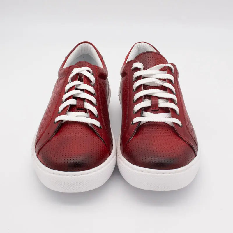Sandro Barbera Stringate HEVO Red sneaker rosso suola riciclata