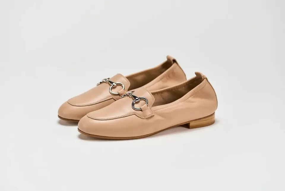 Sandro Barbera 4003 Mocassini Donna Camel Nappa Morsetto