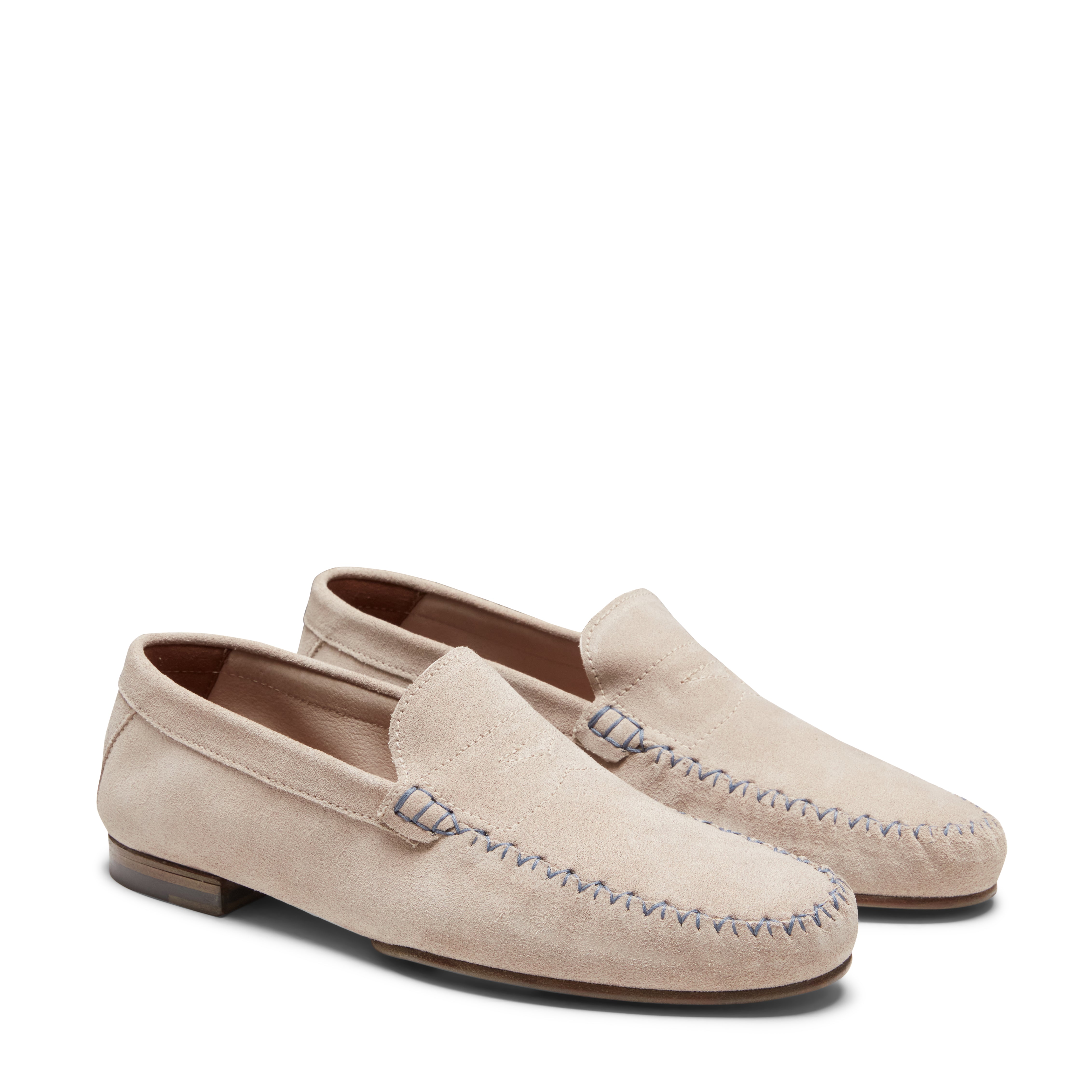 F.lli Rossetti 13360 mocassino uomo tortora in suede