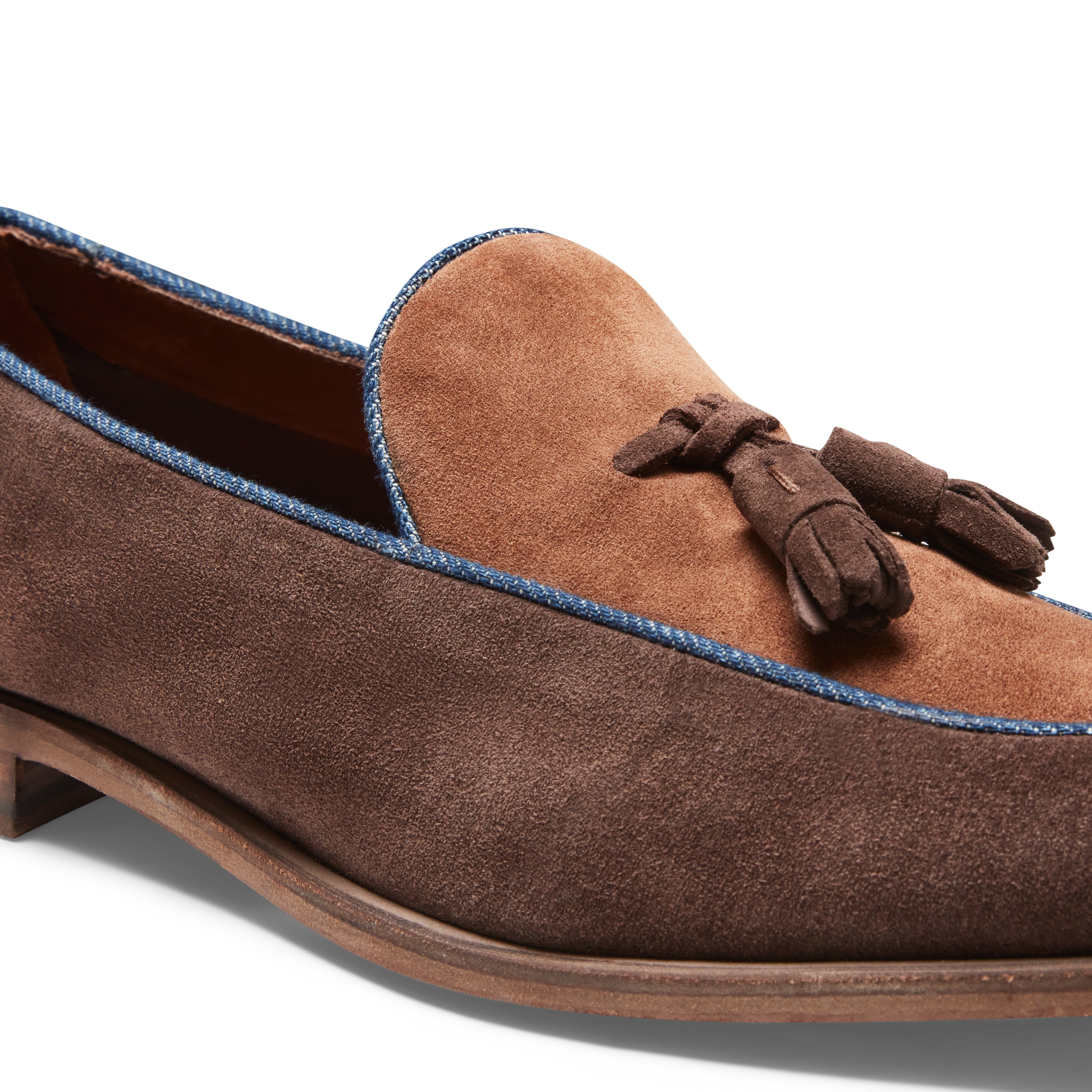 F.lli Rossetti Brera Mocassino Donna Suede Testa di Moro