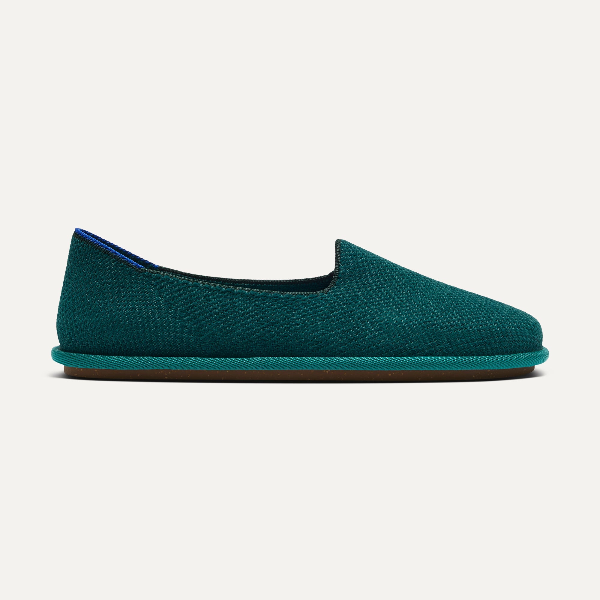 Rothy's Cruiser Loafer mocassini Everglade verde velluto