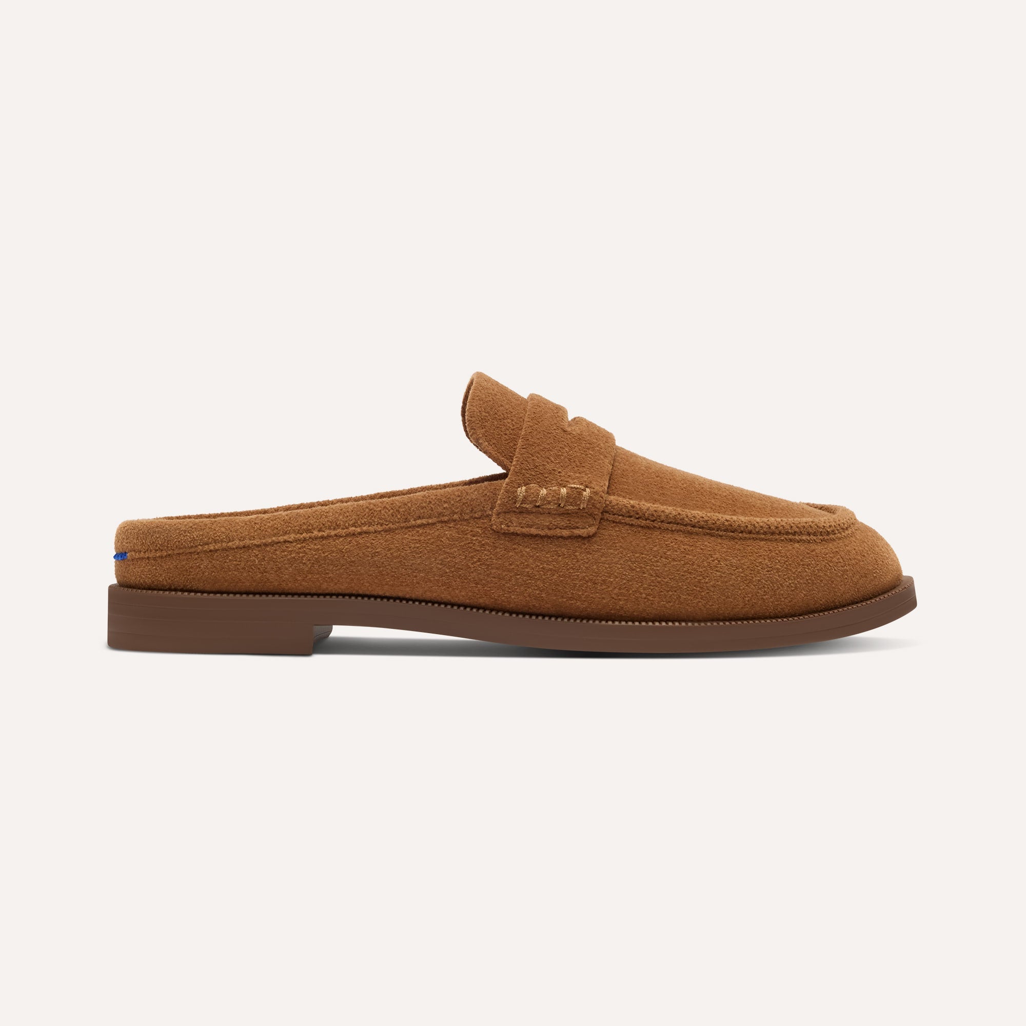Rothy's The Penny Loafer Mule mocassini Caramel velluto