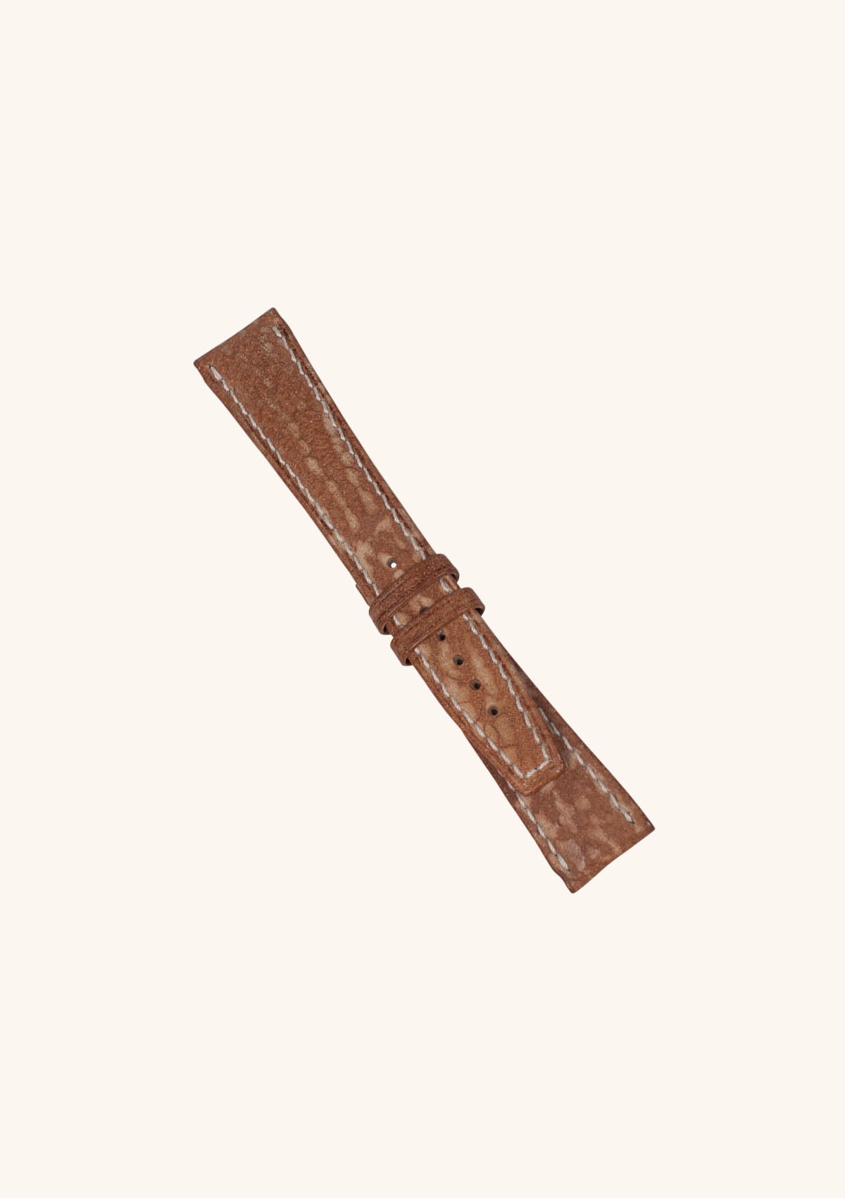 Stefano Bemer Watch Straps Cinturino Orologio Pelle Tan Shark 20mm