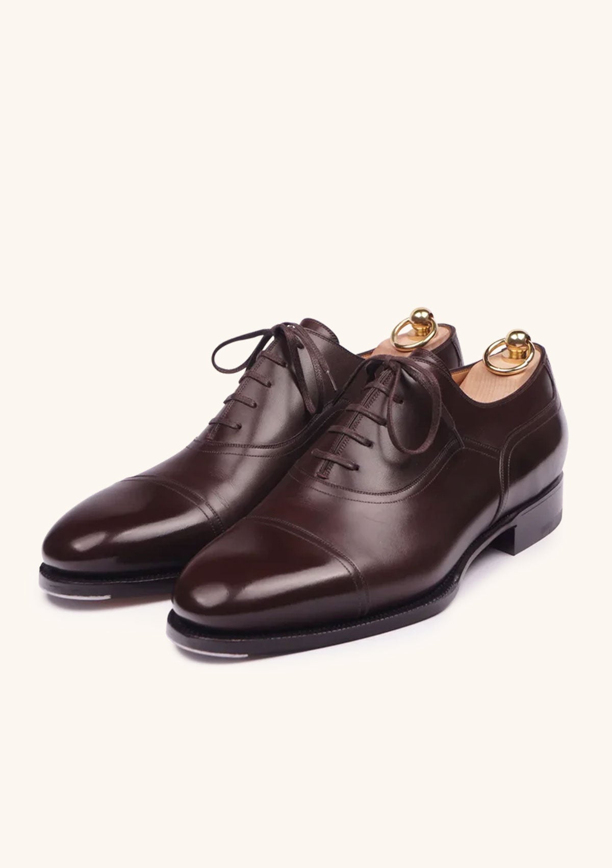 Stefano Bemer Oxfords Balmoral C6320 box calf marrone