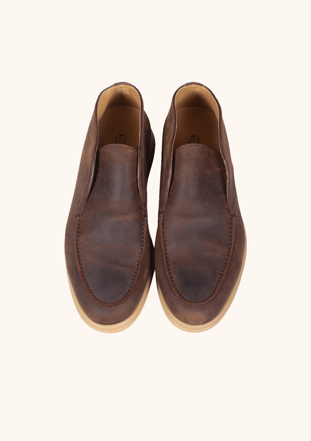 Stefano Bemer Boots 7990 stivali tabacco pelle kudu walk