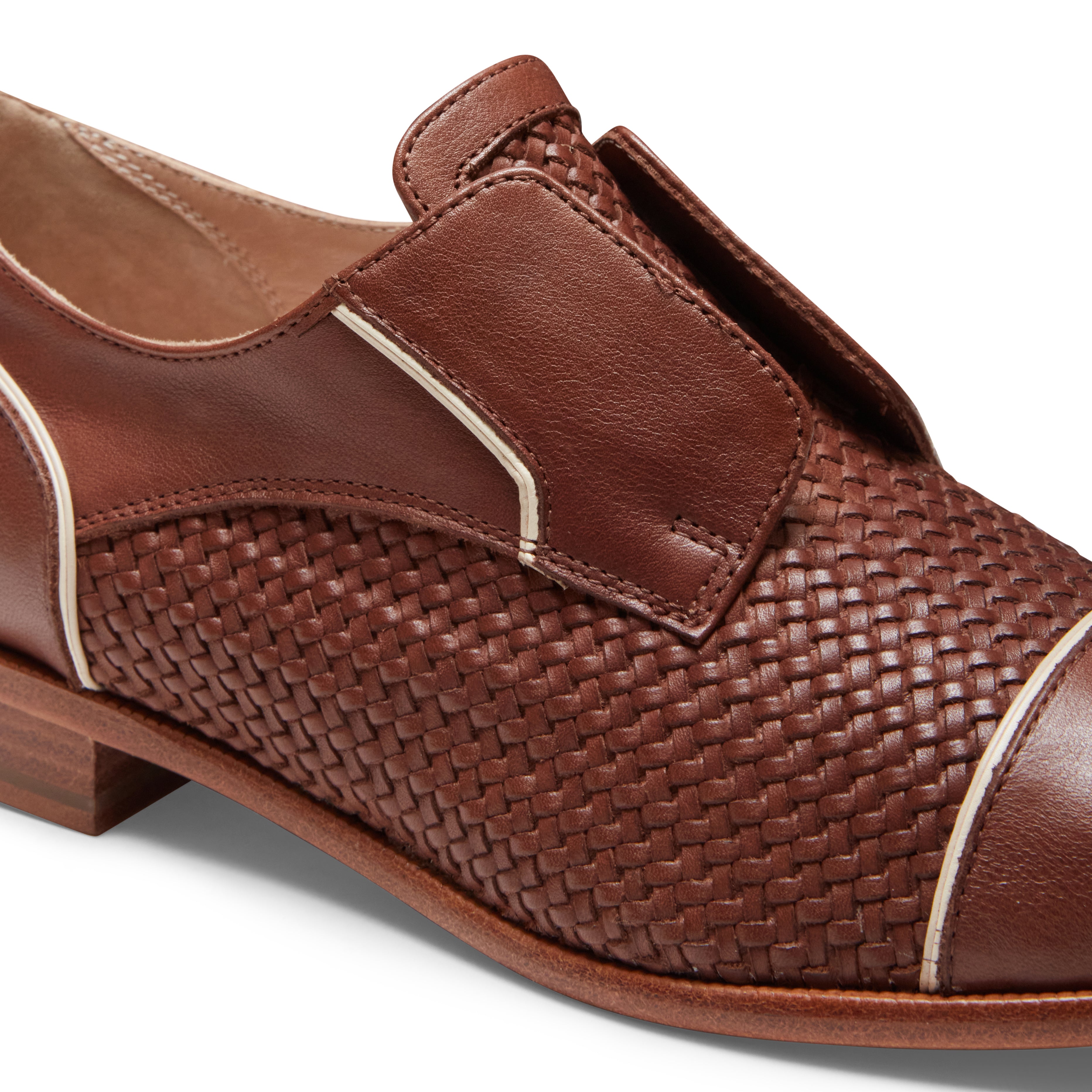 F.lli Rossetti Derby Dandy 68274 Pelle Mandorla Intrecciata