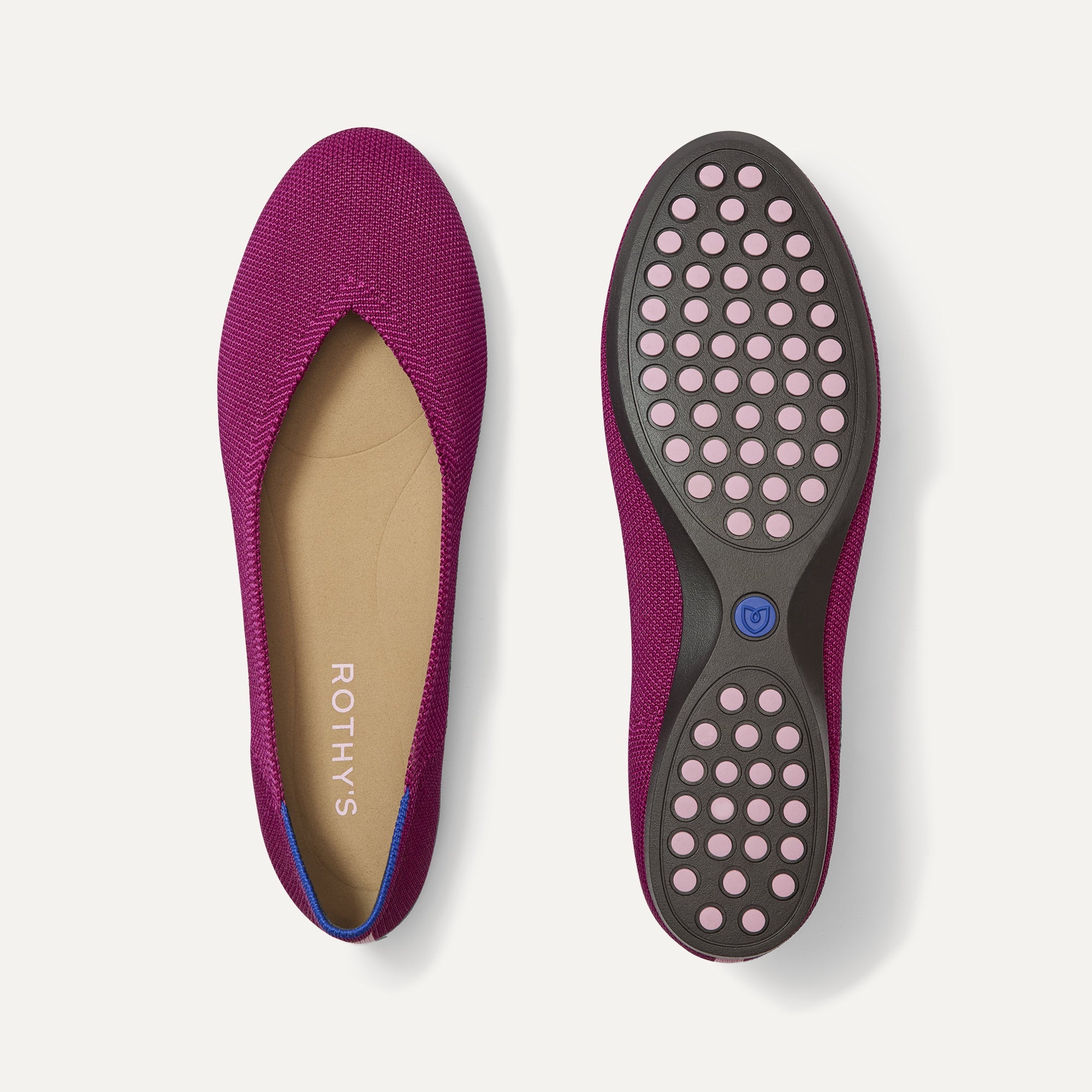 Rothy's The Daily Flat ballerine donna Black comode