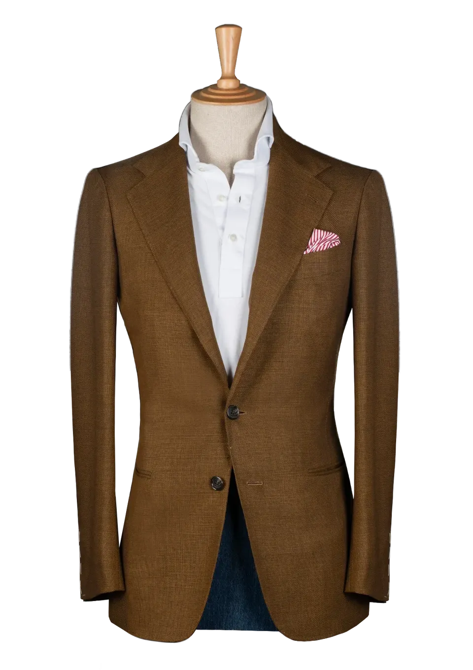 Stefano Bemer Blazers SV2115 giacca hopsack tabacco 48