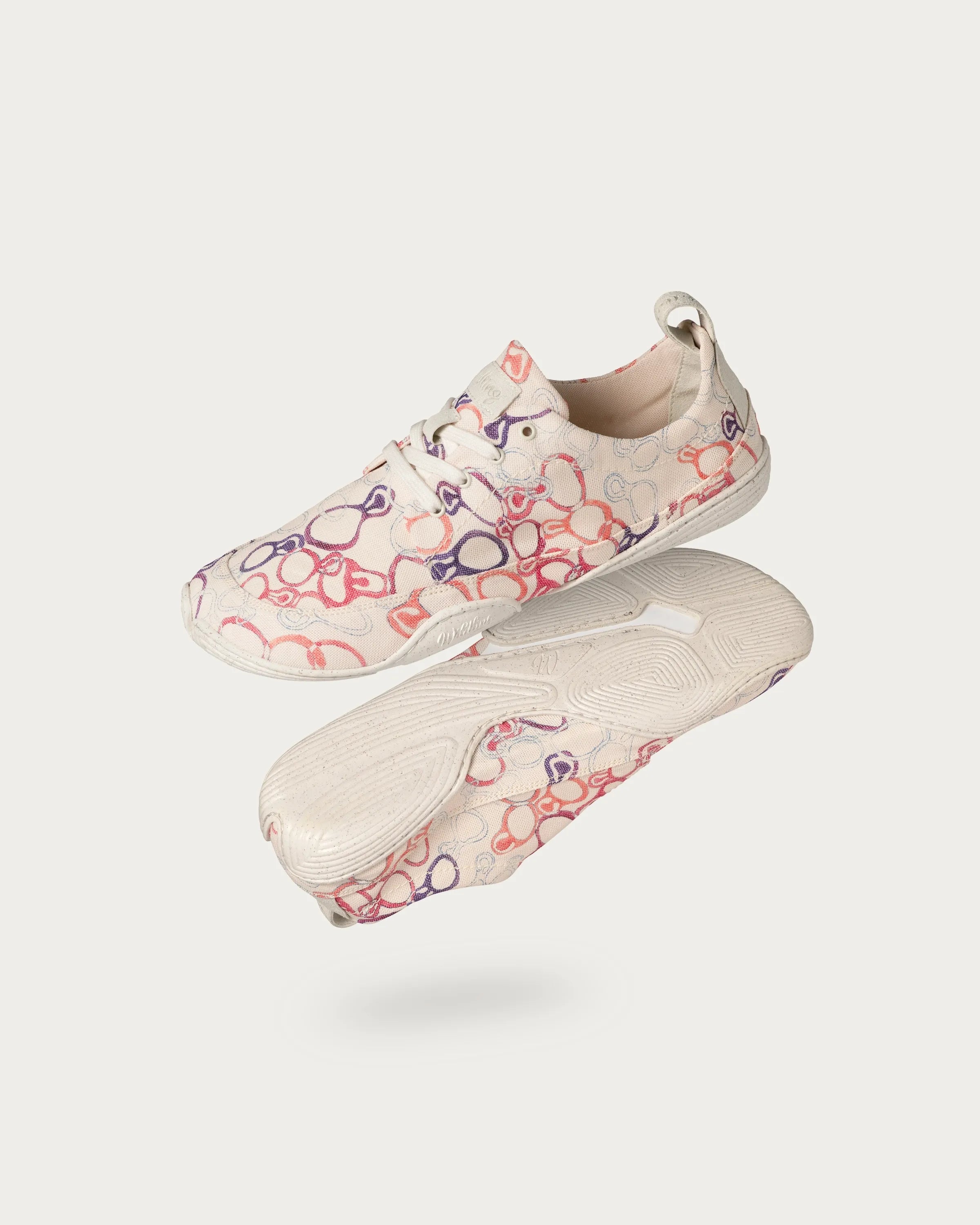 Wildling Shoes Tanuki Asawa slip-on carta washi multicolore