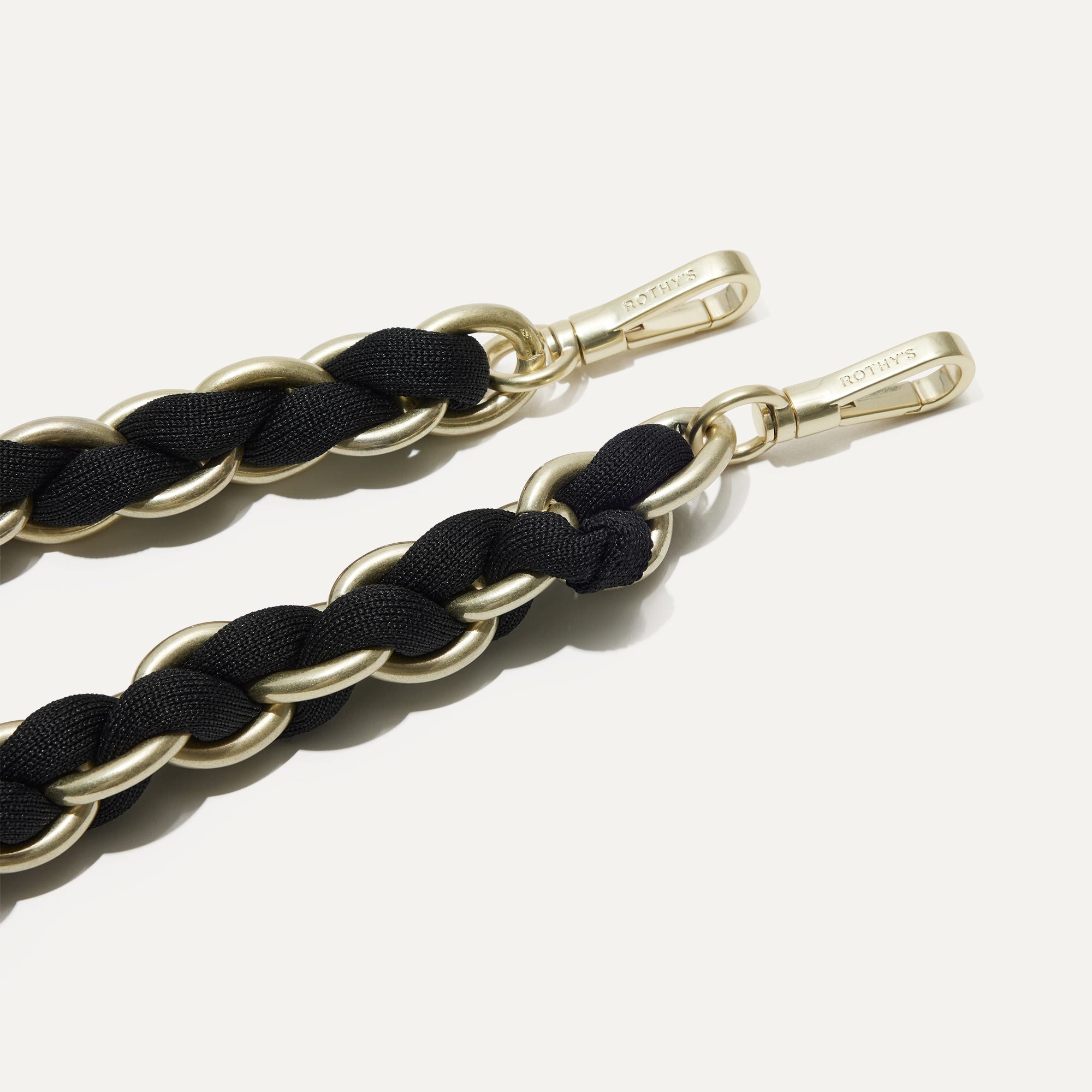 Rothy's The Shoulder Strap tracolla Black Chain catena nera