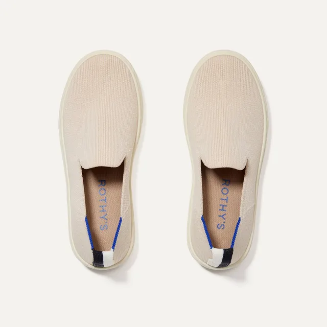 Rothy's The Kids Sneaker scarpe bambino Sand beige chiaro