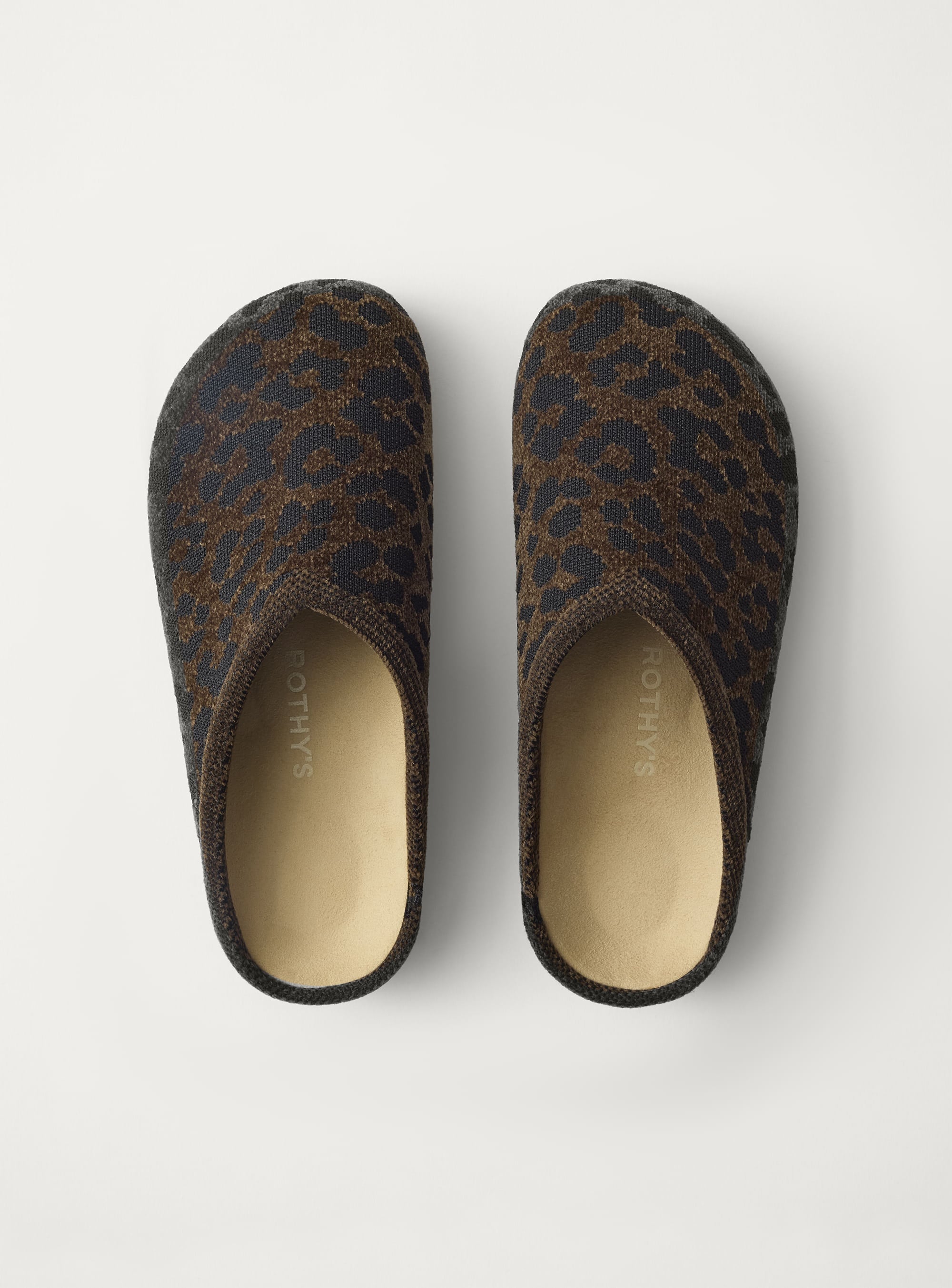 Rothy's The Casual Clog zoccoli cheetah plantare comodo