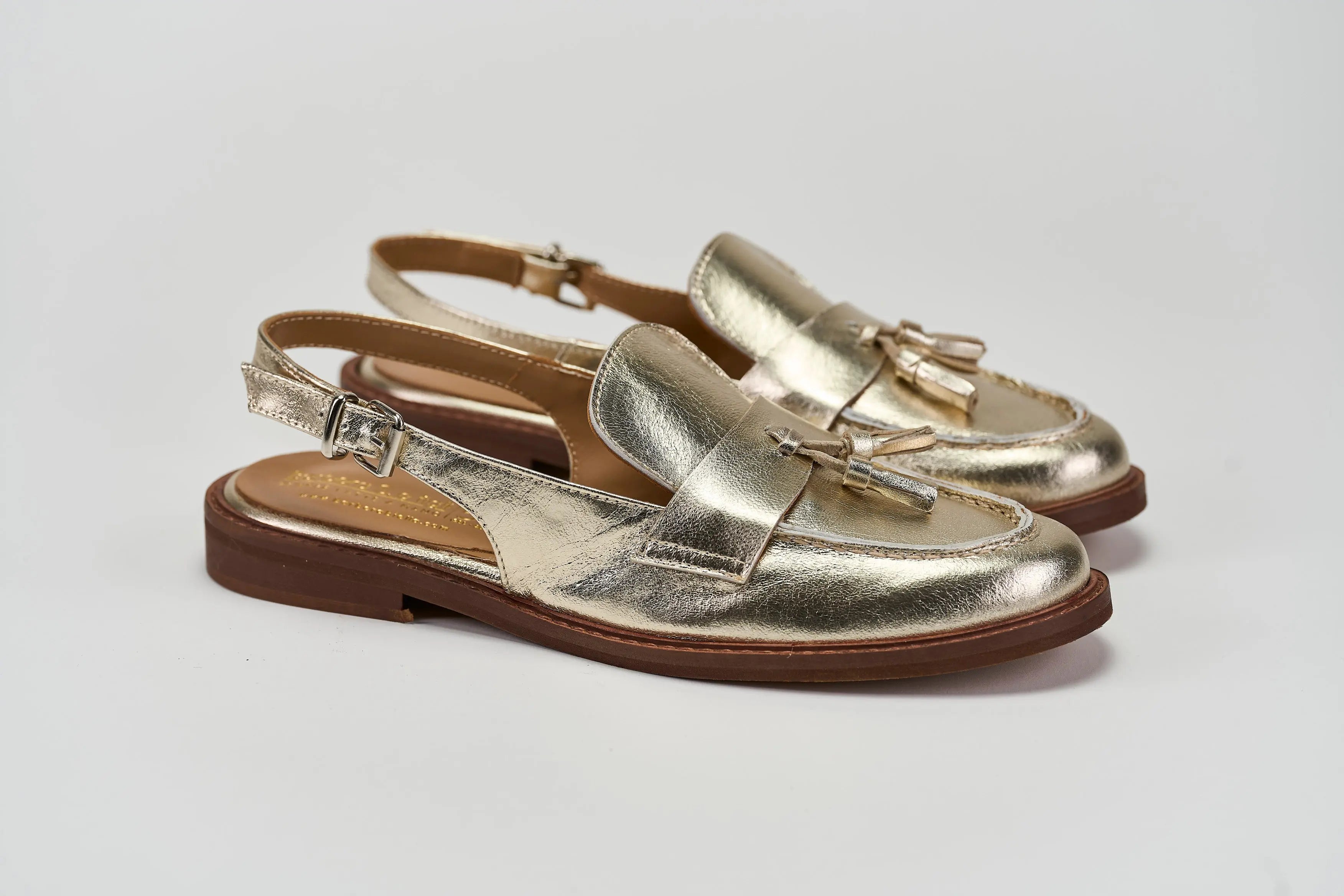 Sandro Barbera & Figli 327-04 sandalo donna platino pelle