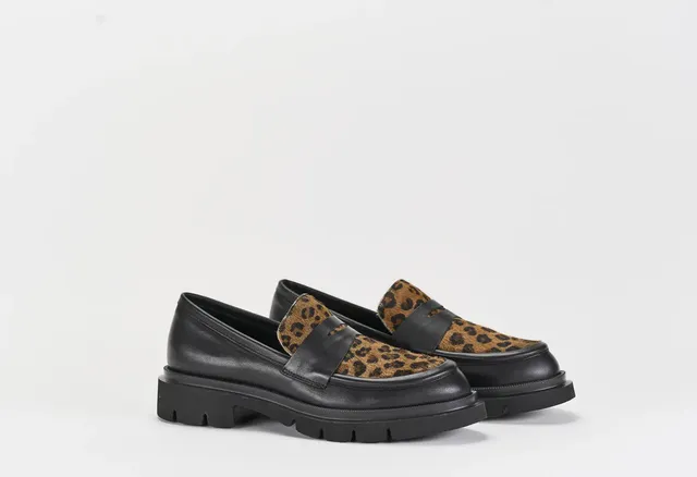 Sandro Barbera Stringate Donna Very 06 Loafer Leopardo