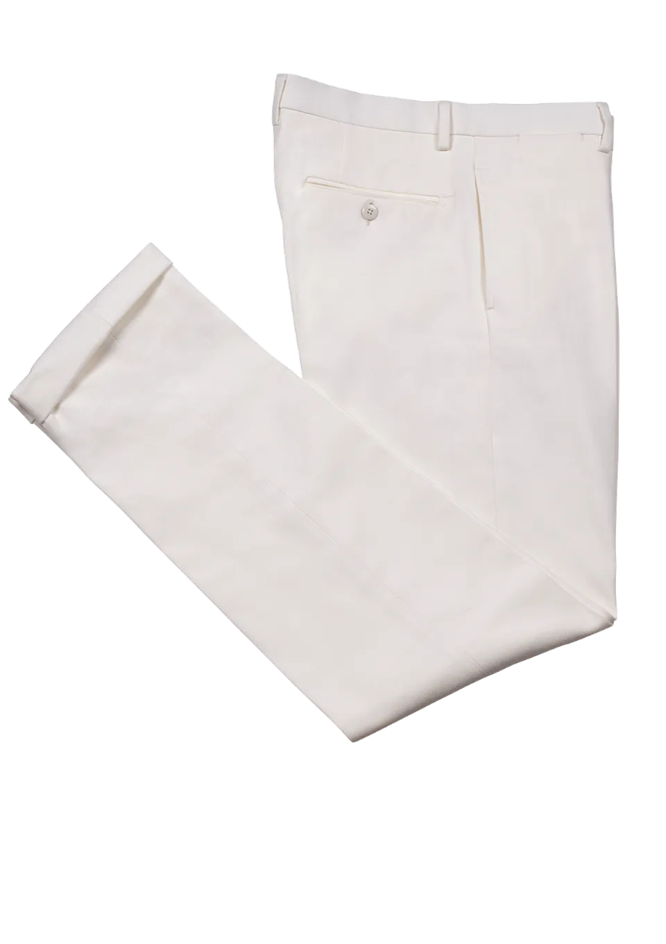 Stefano Bemer SV3059 pantaloni bianchi cotone 50
