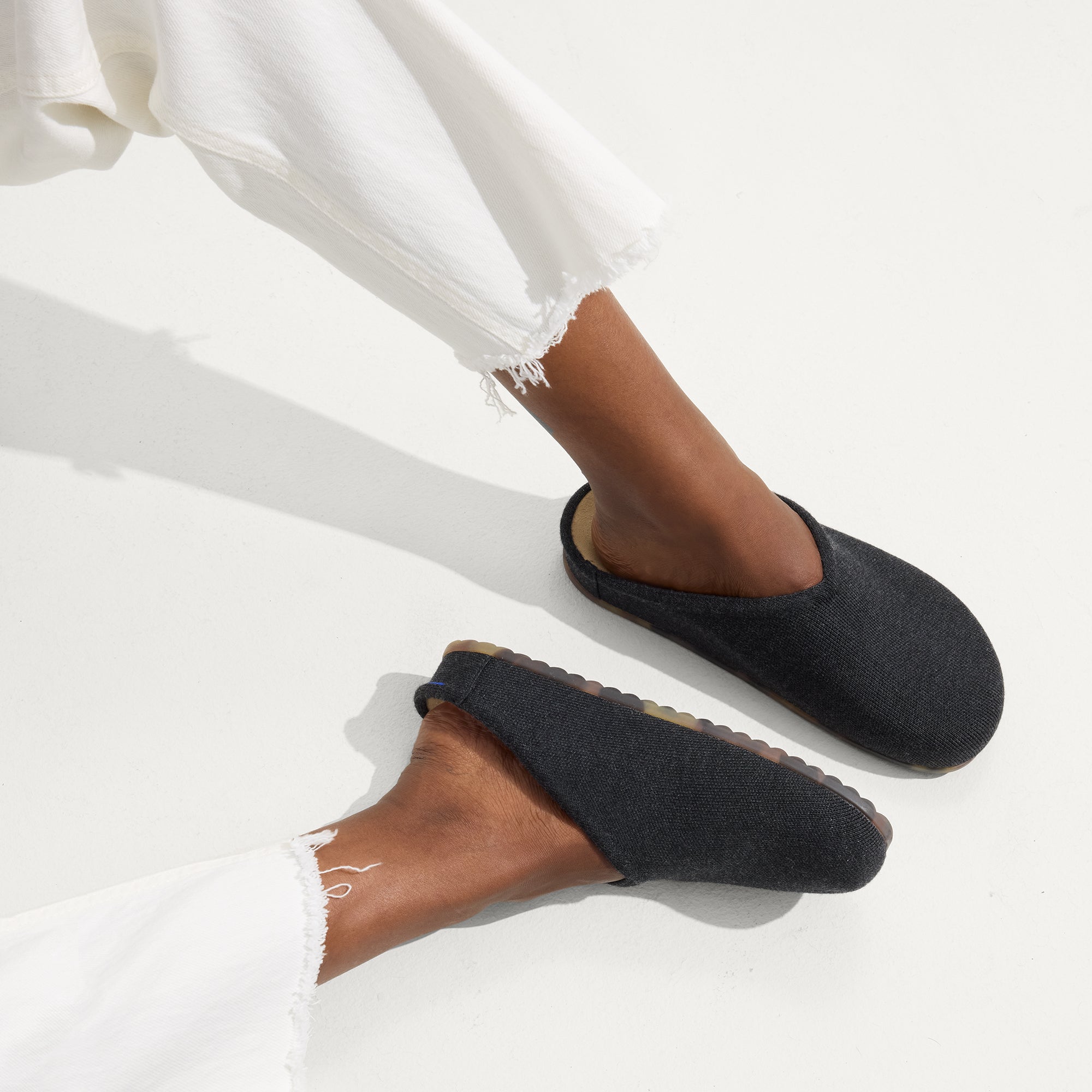 Rothy's The Casual Clog zoccoli nero plantare comodo