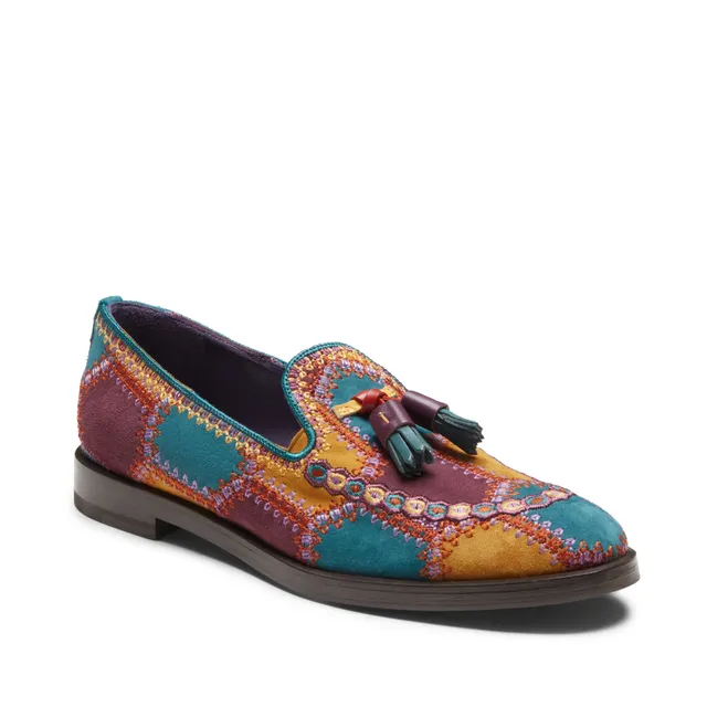 F.lli Rossetti Brera 68125 mocassino suede senape