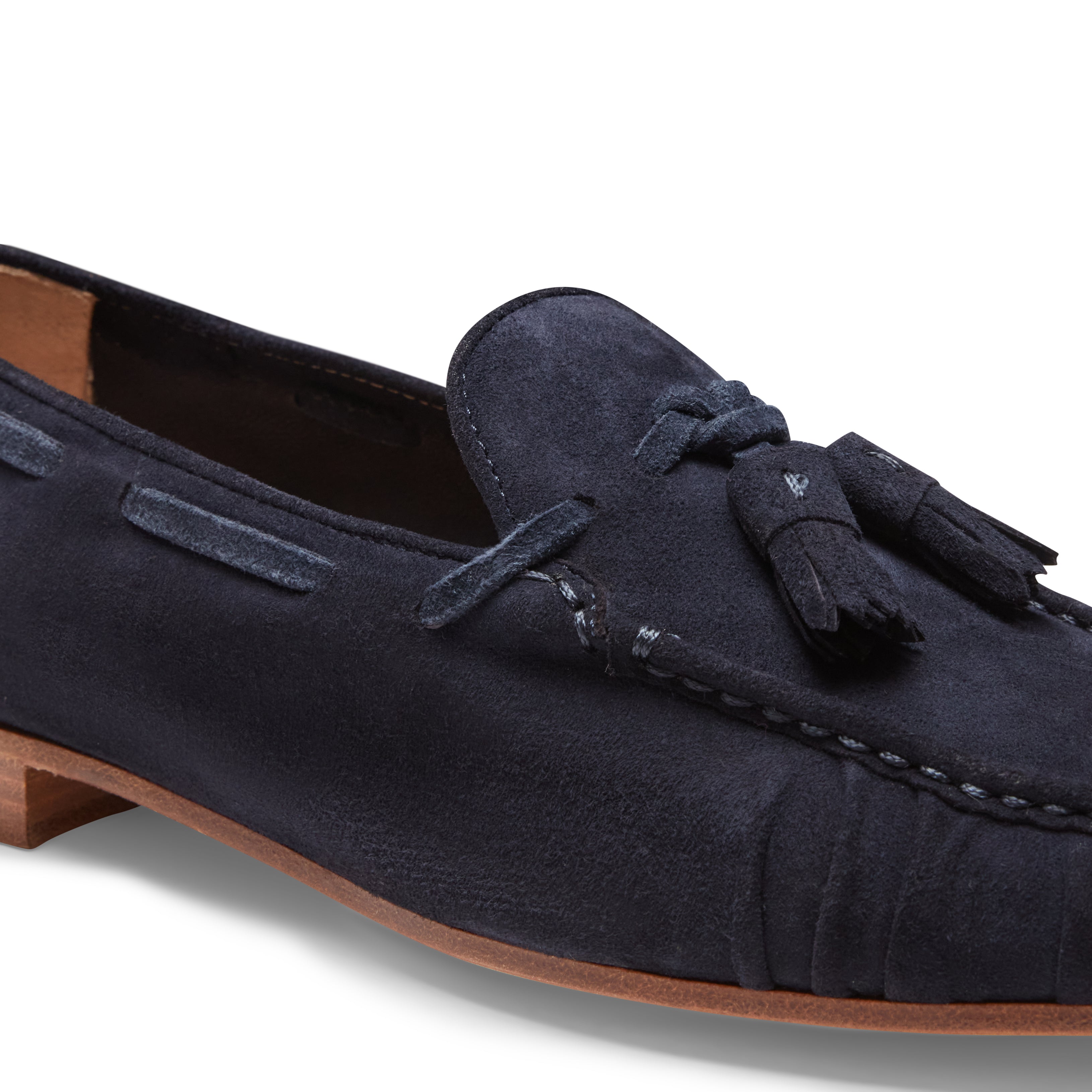 F.lli Rossetti Brera 68243 Mocassino Suede Donna Navy leggero