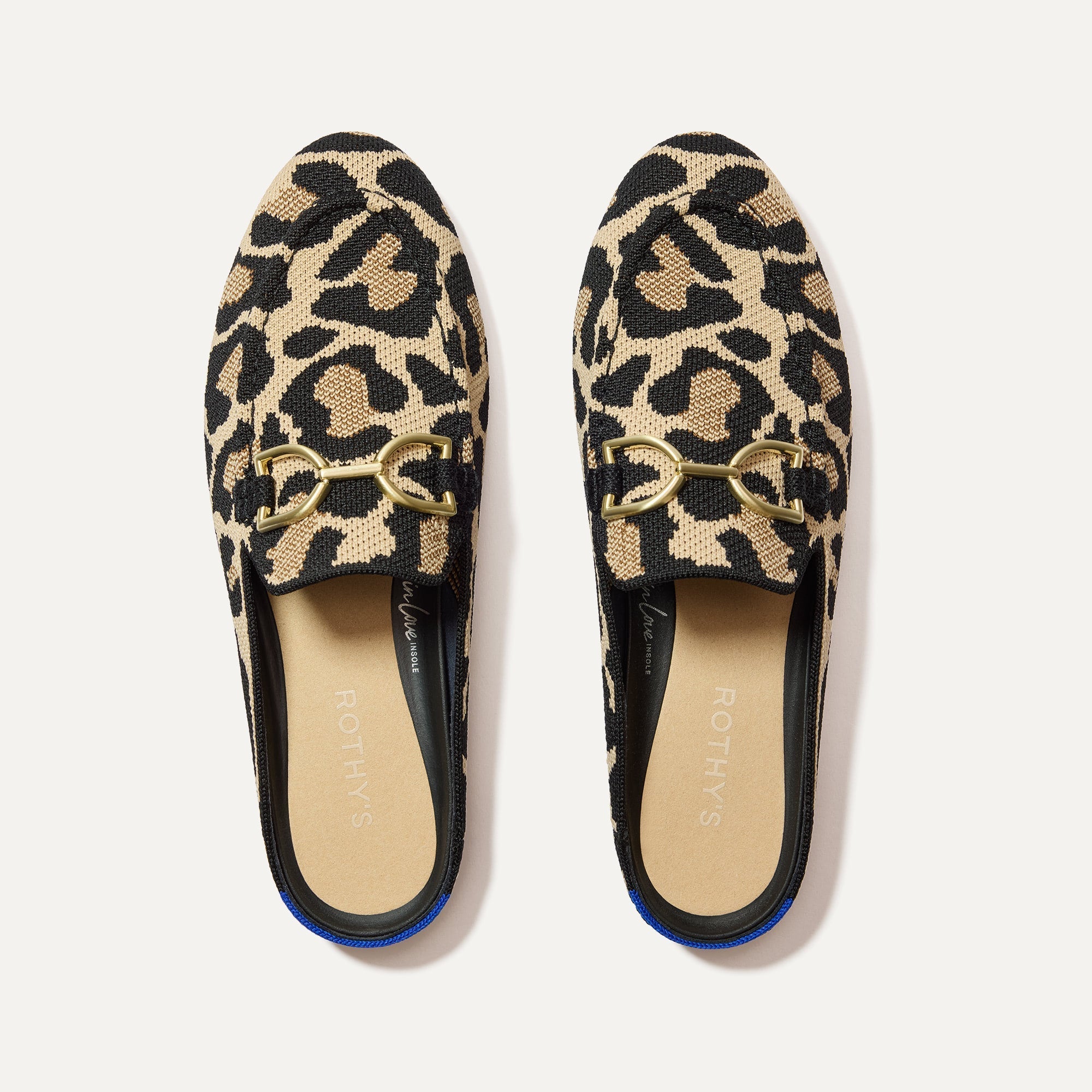Rothy's Double Bit Loafer Mule sabot Desert Cat comodo