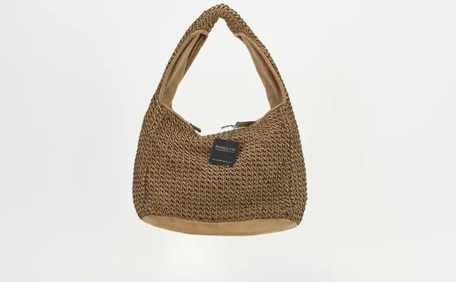 Sandro Barbera 2027 borsa intreccio cuoio pelle 32x26x18