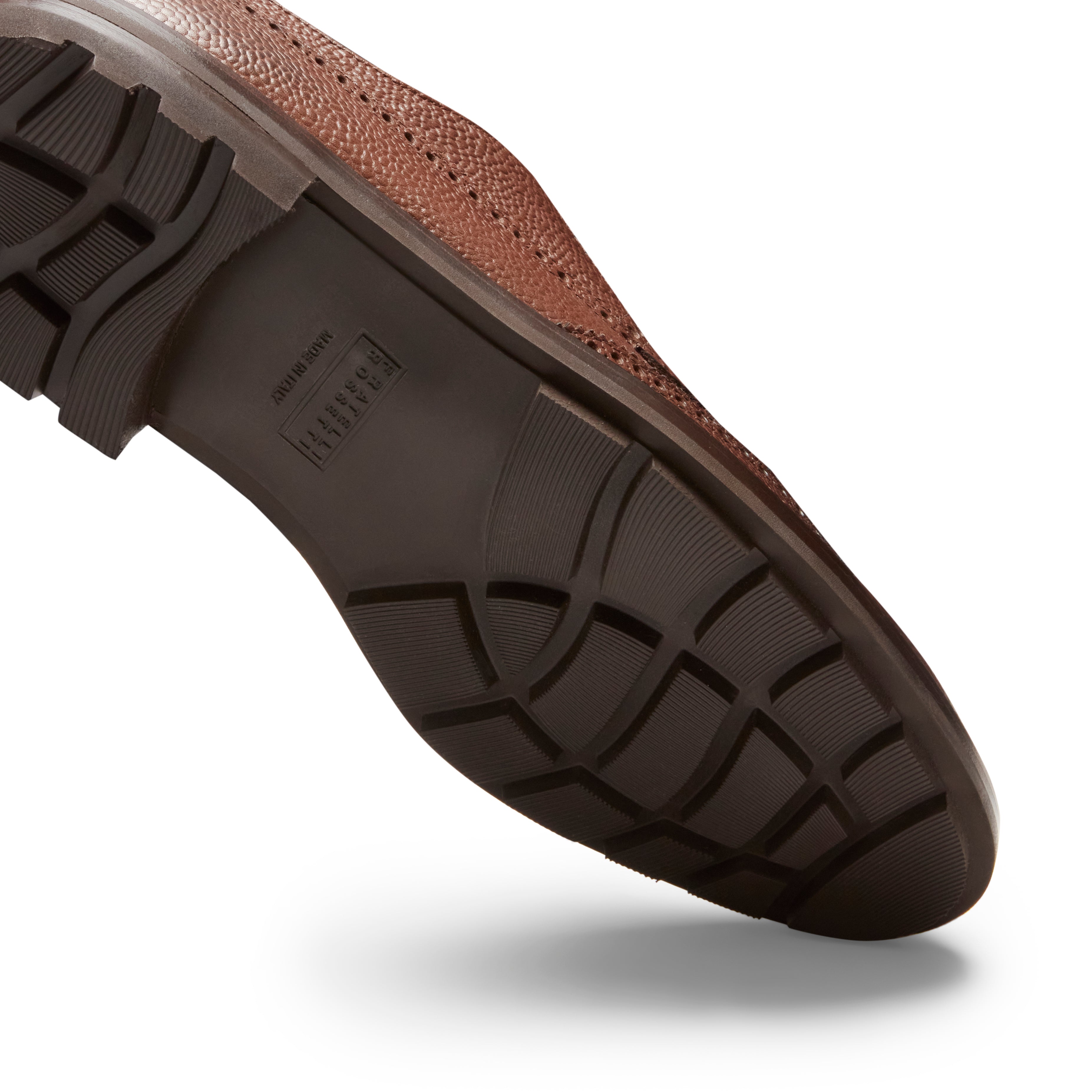 F.lli Rossetti 15307 stringata derby uomo mandorla brogue