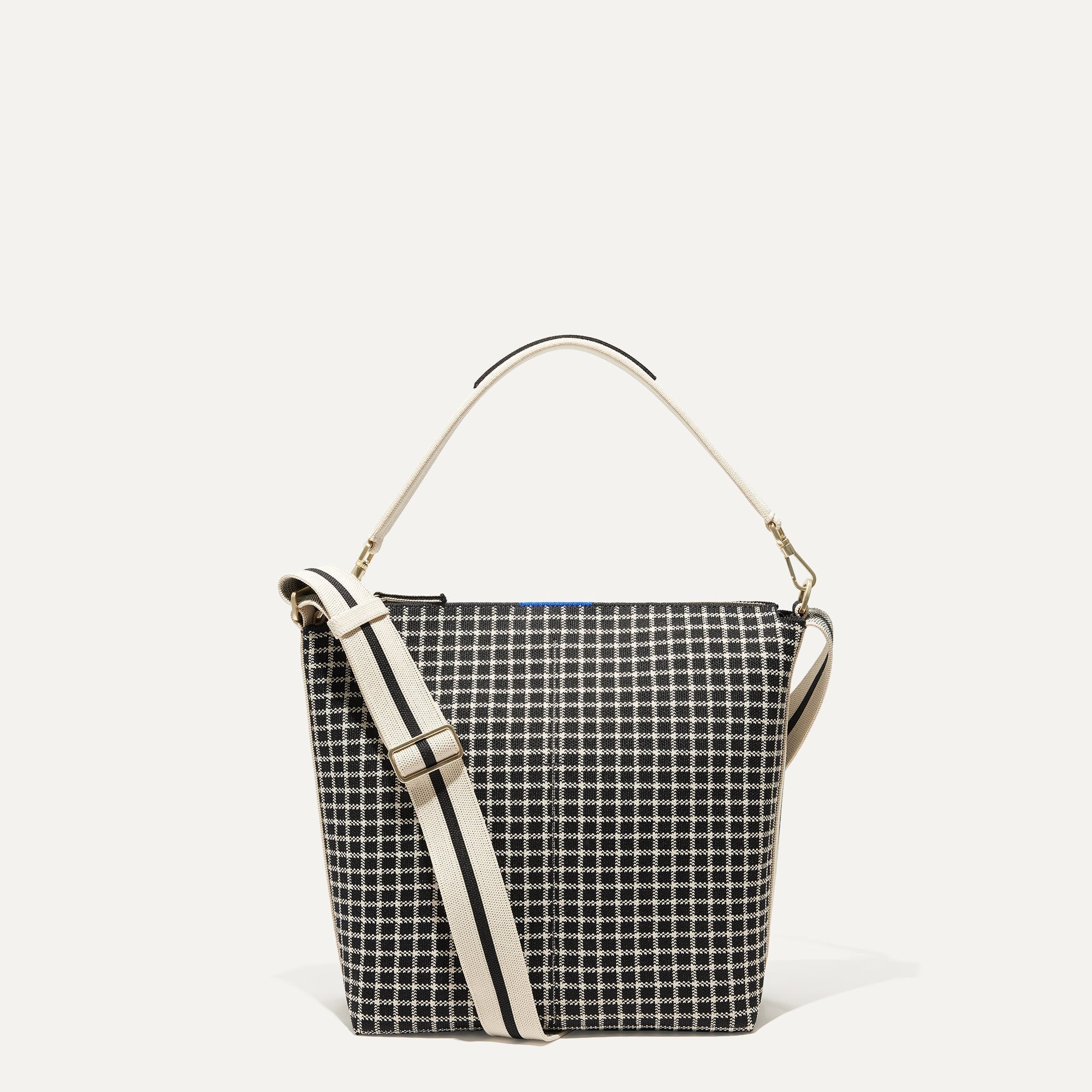 Rothy's Mini Zip Bucket borsa secchiello Knot Brown