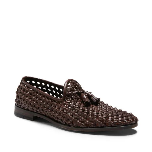 F.lli Rossetti slipper mogano pelle nappine cuoio