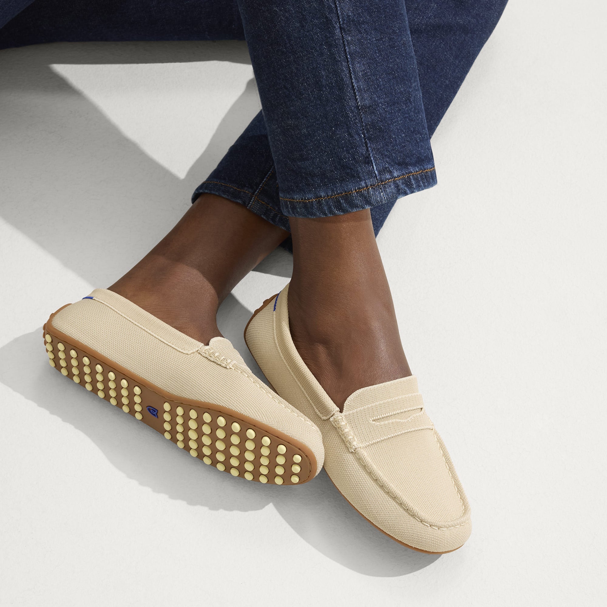 Rothy's The Daily Driver mocassini donna avorio Sesame
