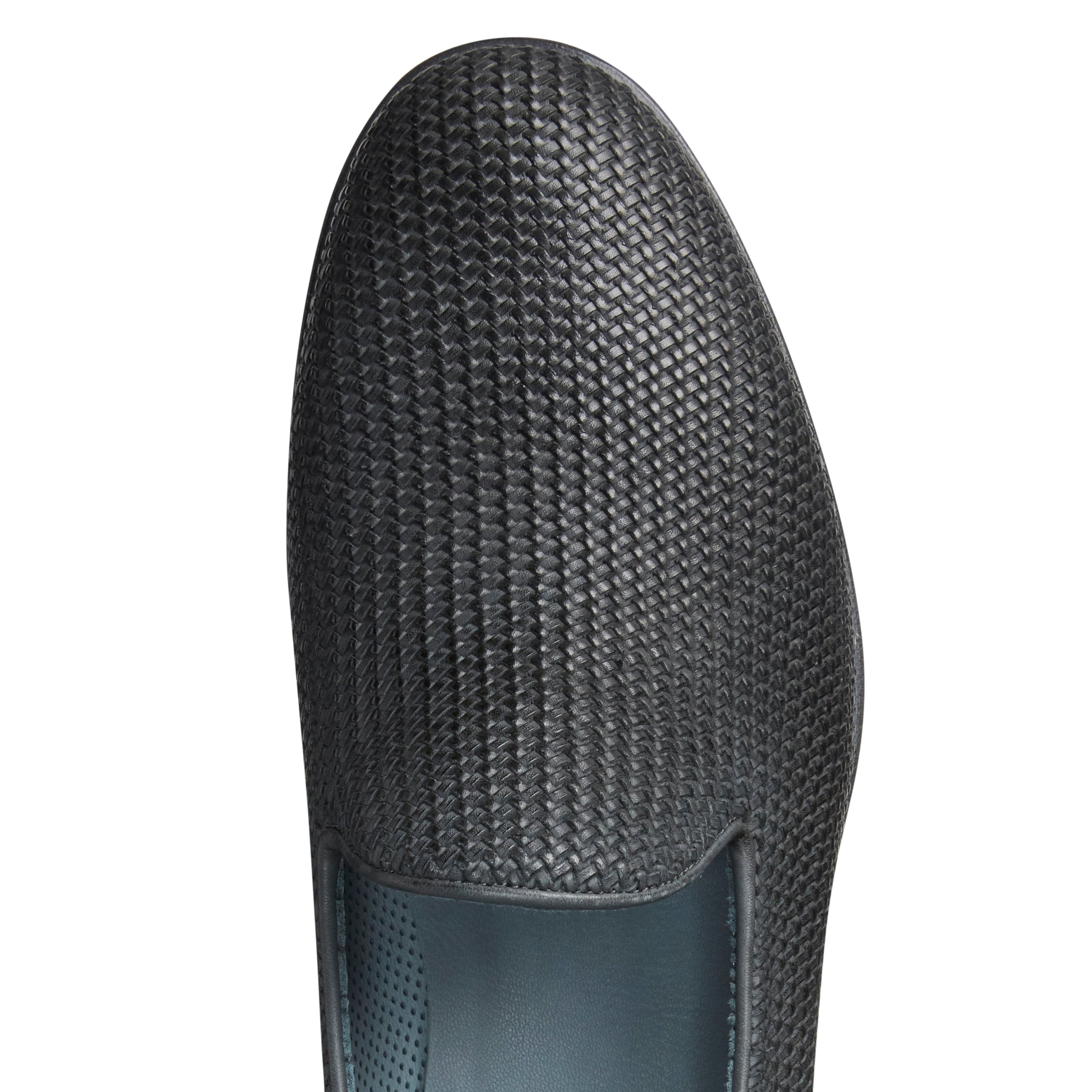 F.lli Rossetti 11833 Slipper Uomo Denim Pelle Intrecciata