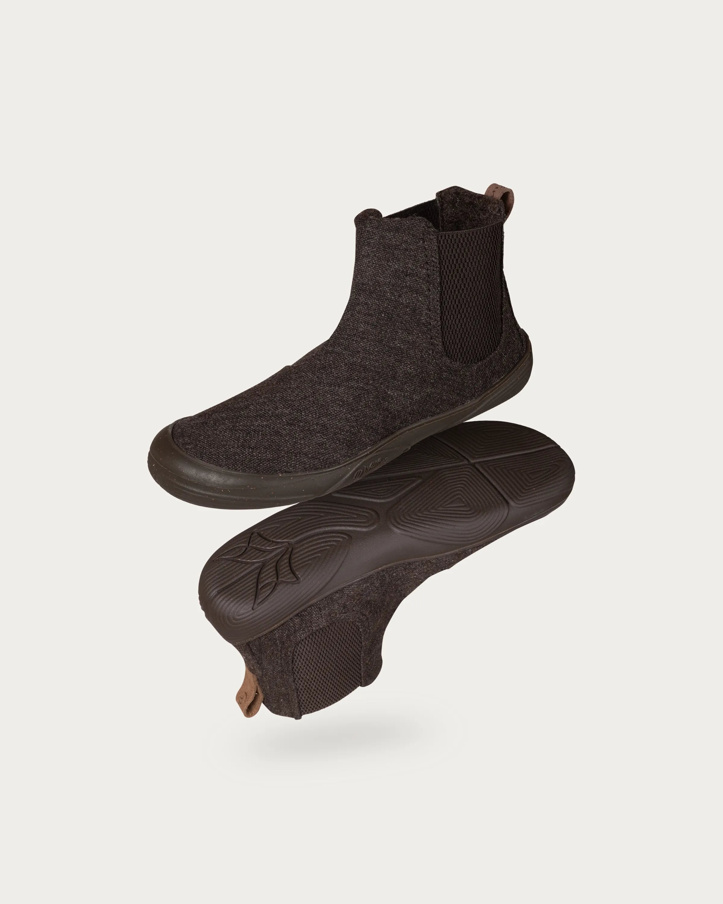 Wildling Shoes Bruklin marone stivaletti lana EU 36-48