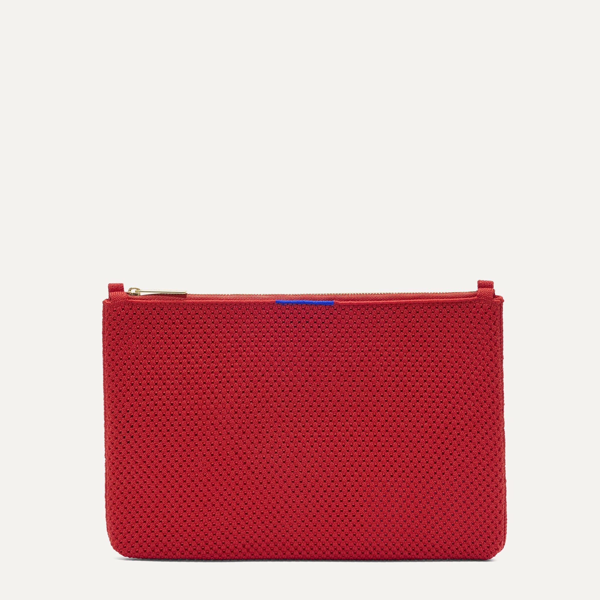 Rothy's Convertible Clutch pochette Scarlet rossa maglia