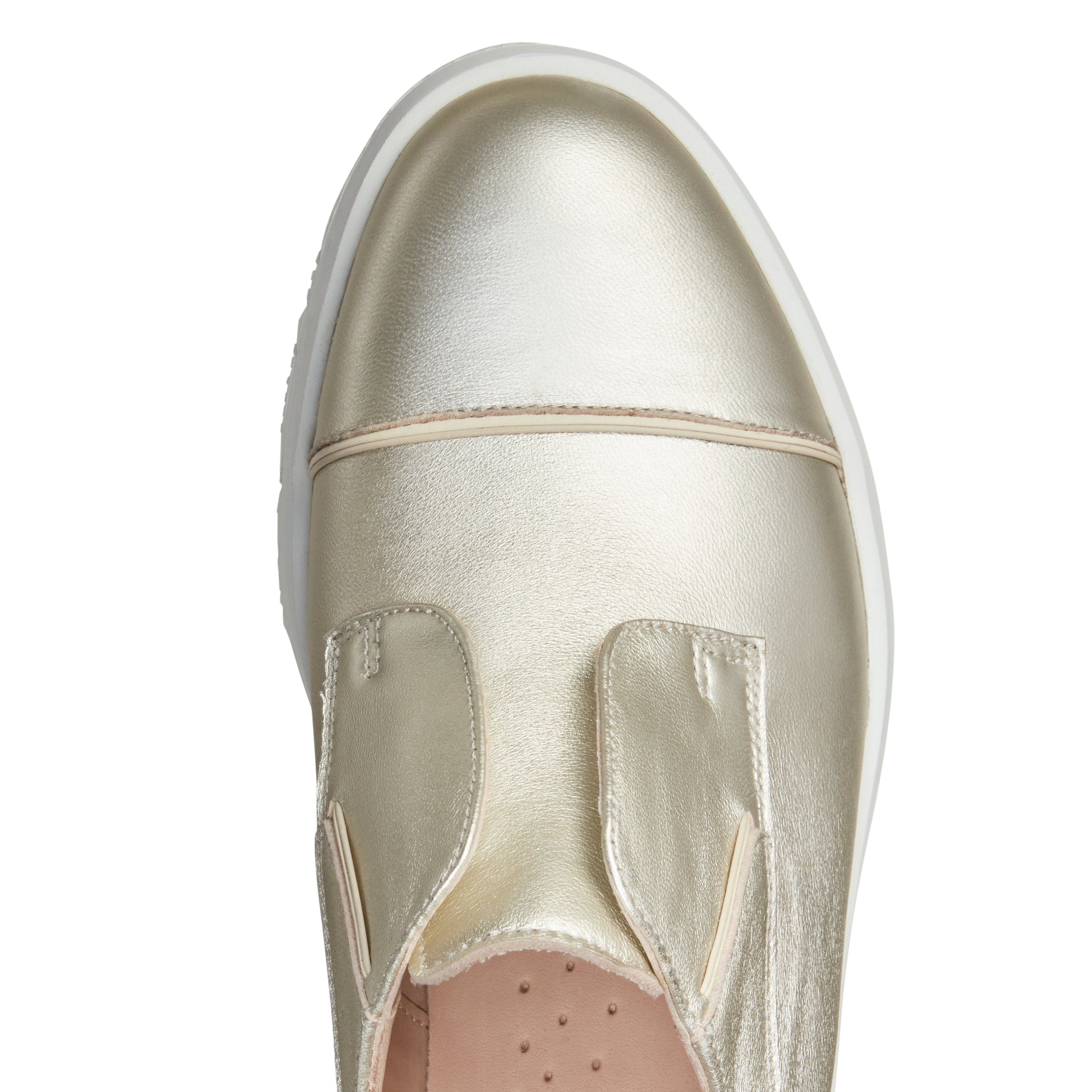 F.lli Rossetti 77194 Sneaker Pelle Donna Sabbia Metallizzata