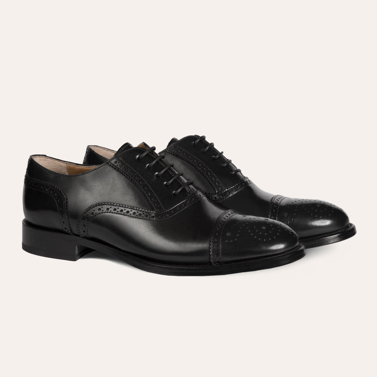 Dellovo Toledo derby uomo nero cuoio anticato