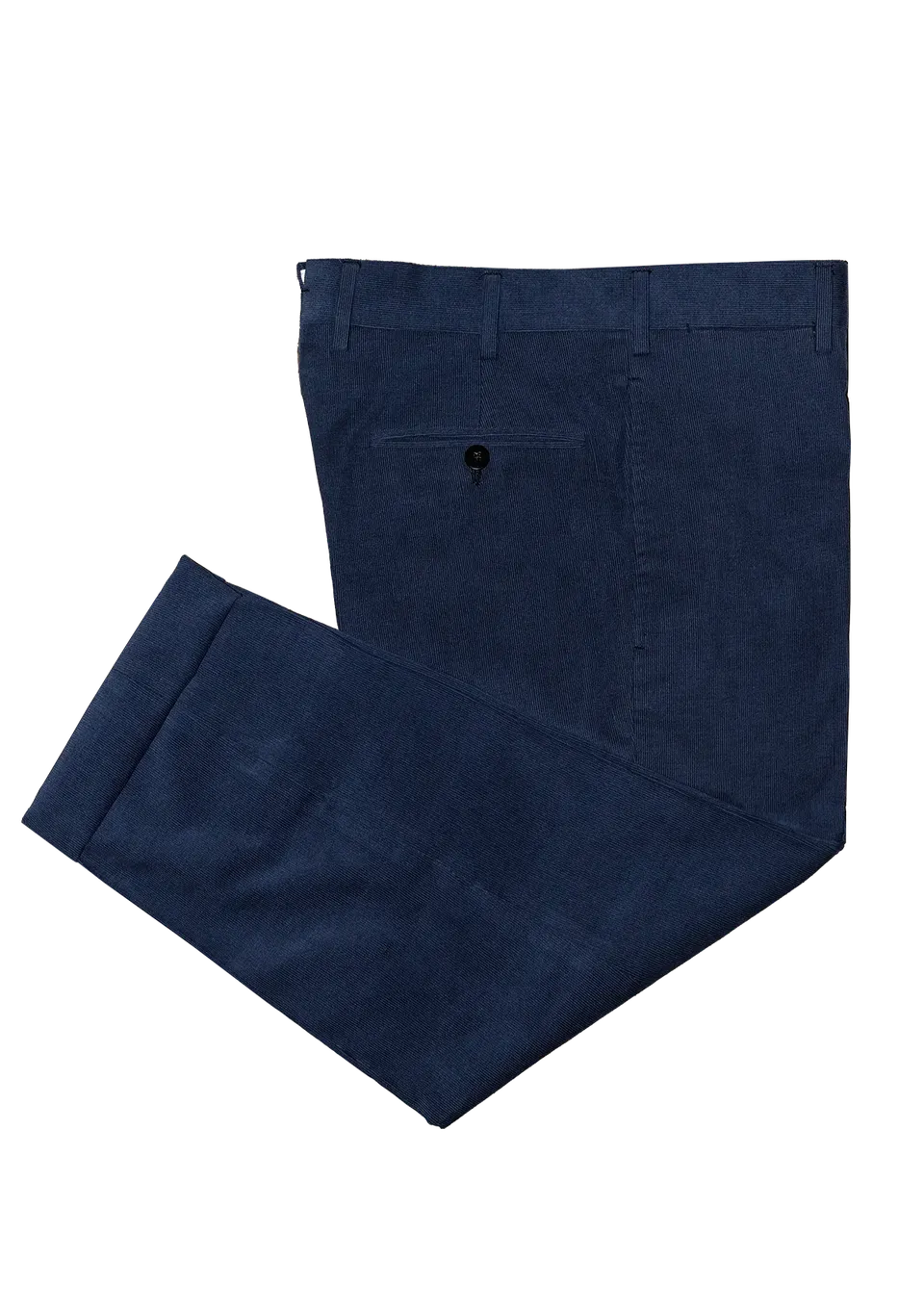 Stefano Bemer Trousers SV3029 Pantaloni Velluto Blu Cotone