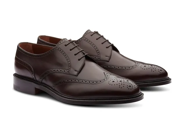 Nipmar Derby E21/1001 scarpe derby uomo marrone pelle