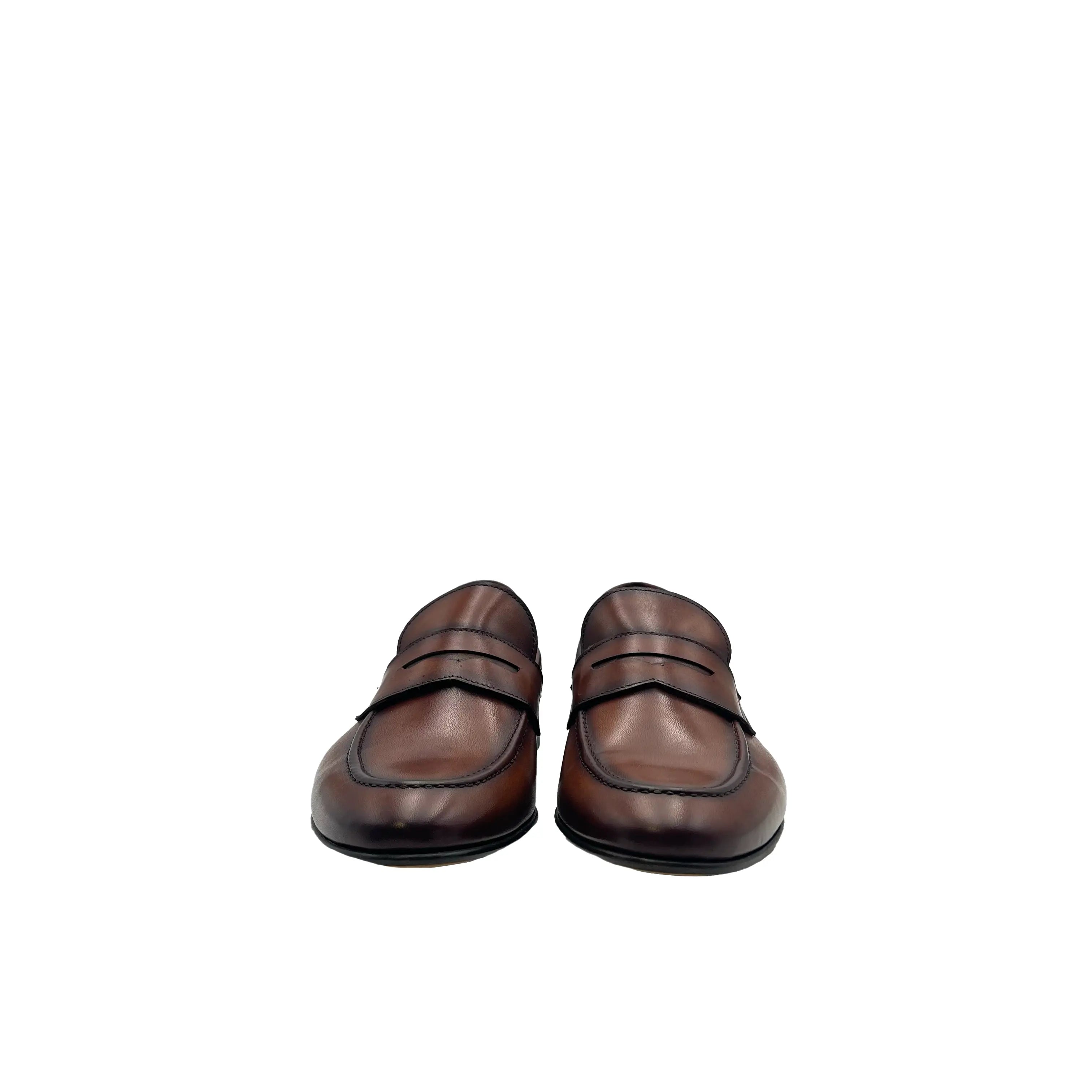 Sandro Barbera 4228 mocassino penny loafer brisee 42