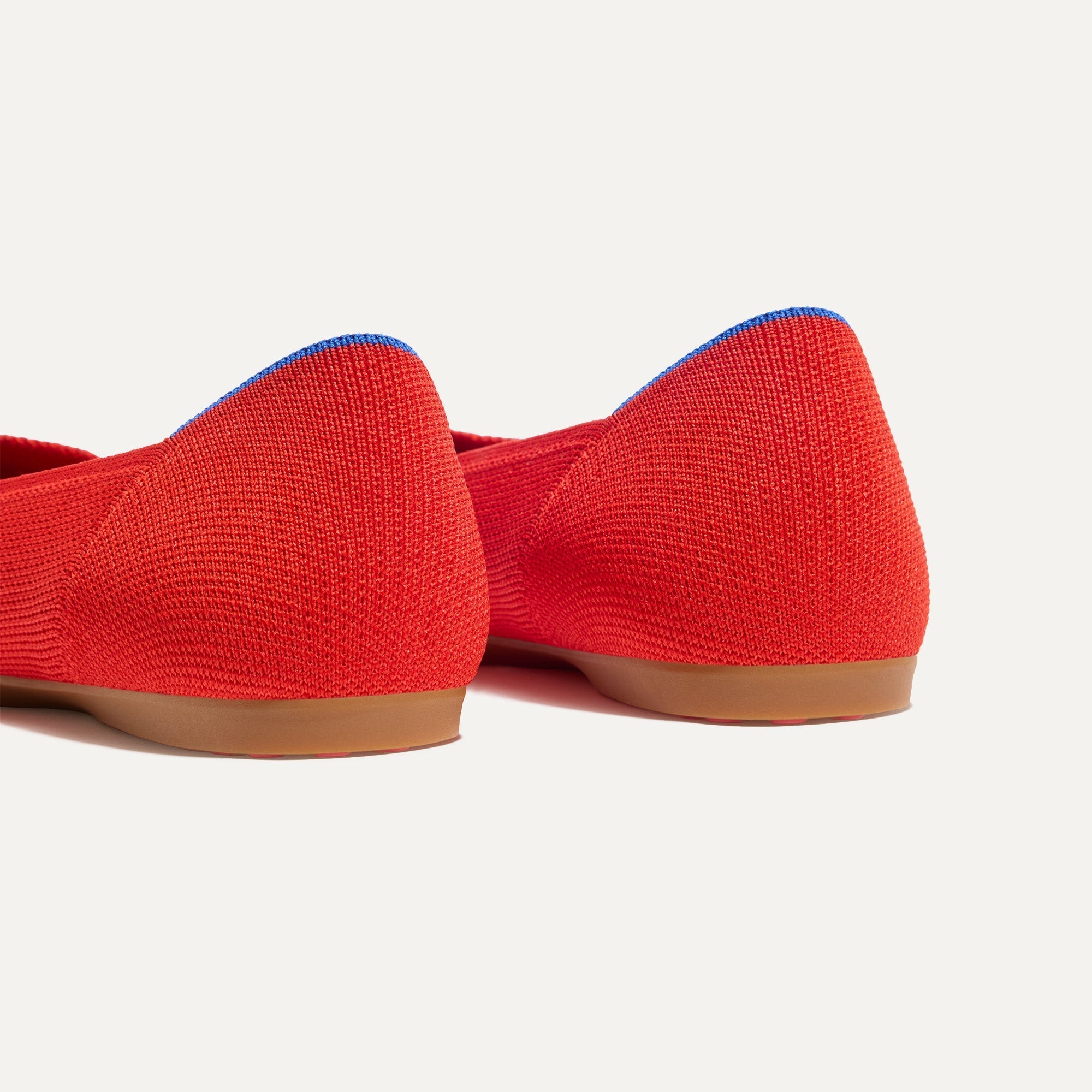 Rothy's The Daily Flat ballerine Showstopper Red rosse