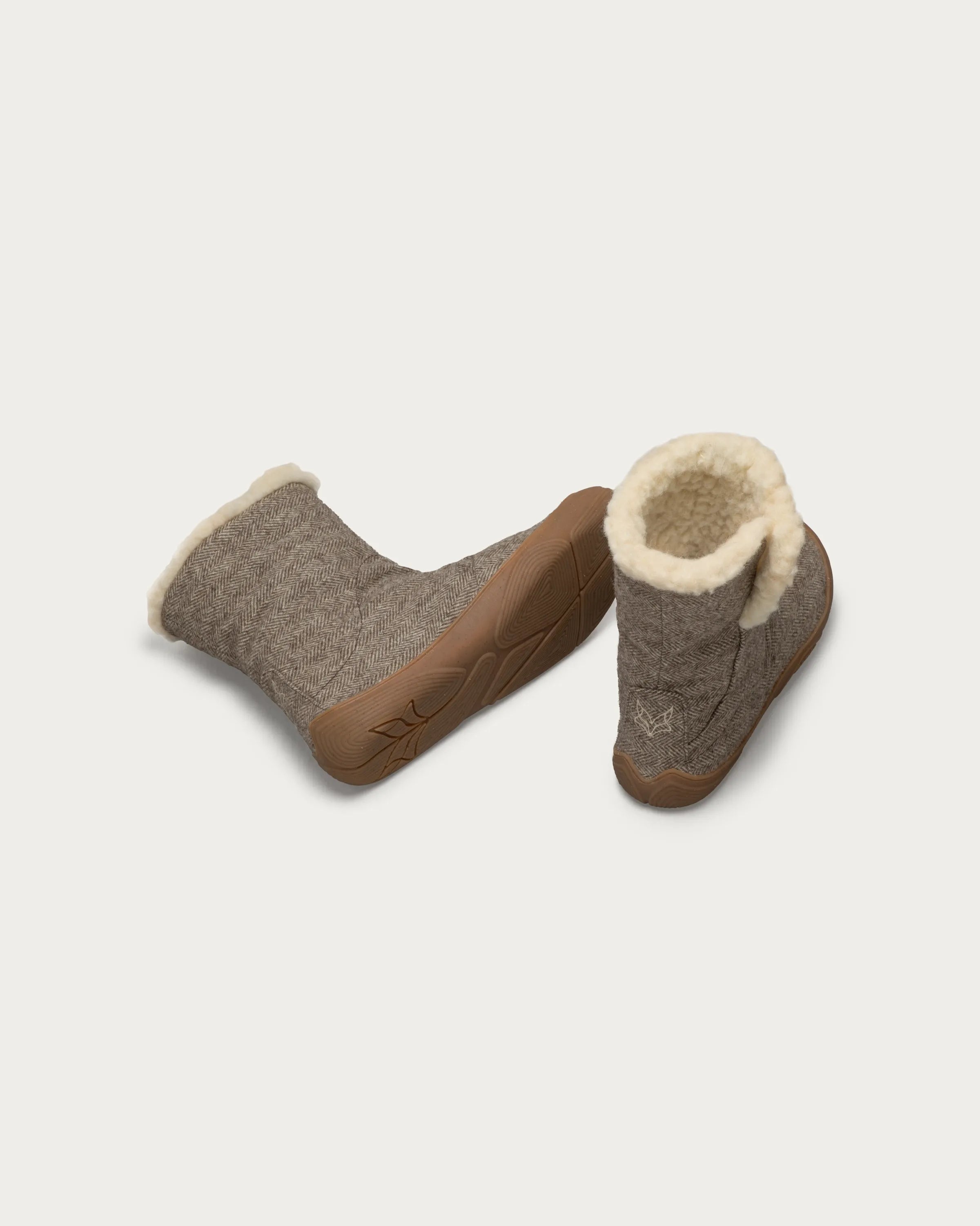 Wildling Shoes Koselig sand slip on beige lana calde