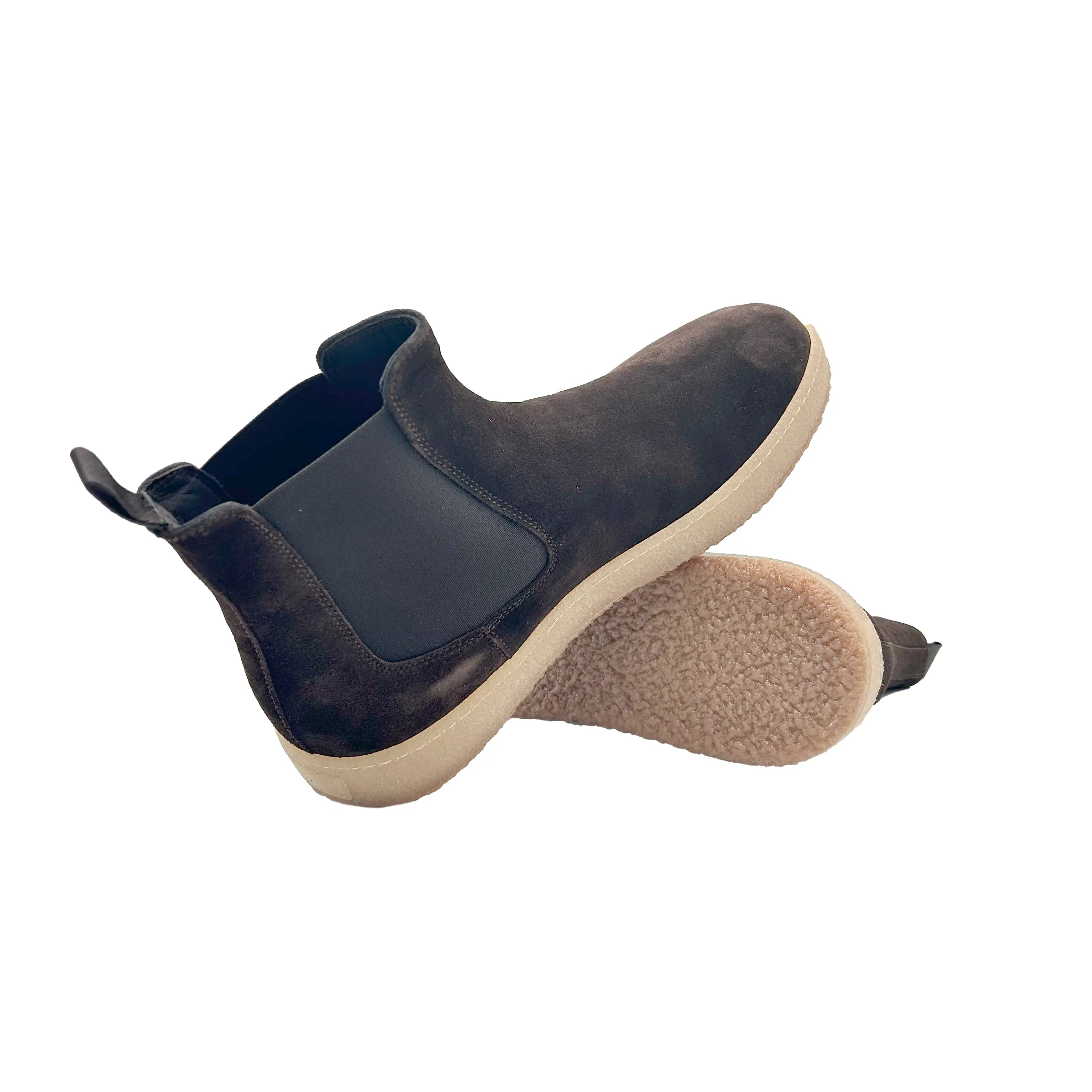 Sandro Barbera & Figli Losna Chelsea Boots Moro Camoscio