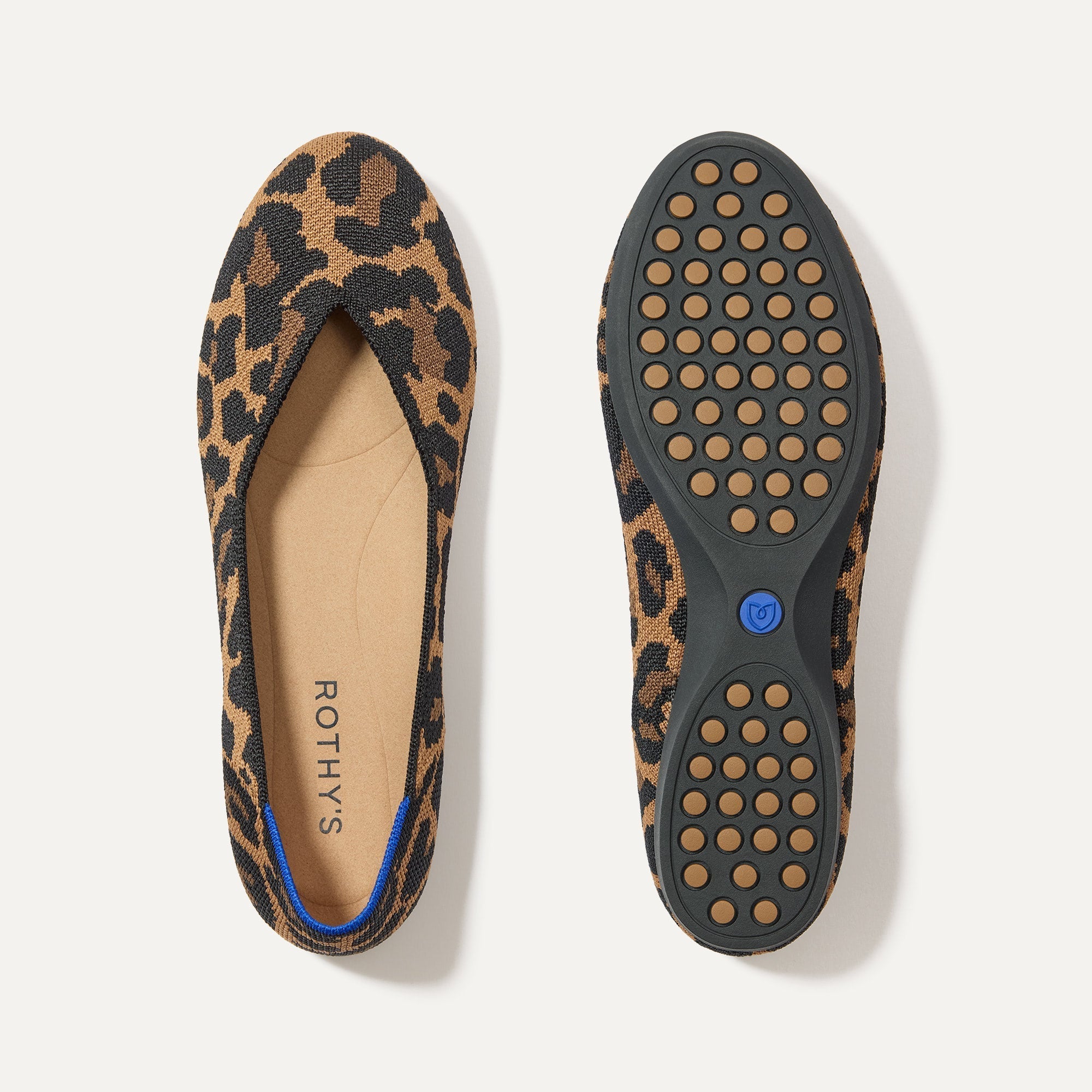 Rothy's The Daily Flat ballerine Sable Spot maculate