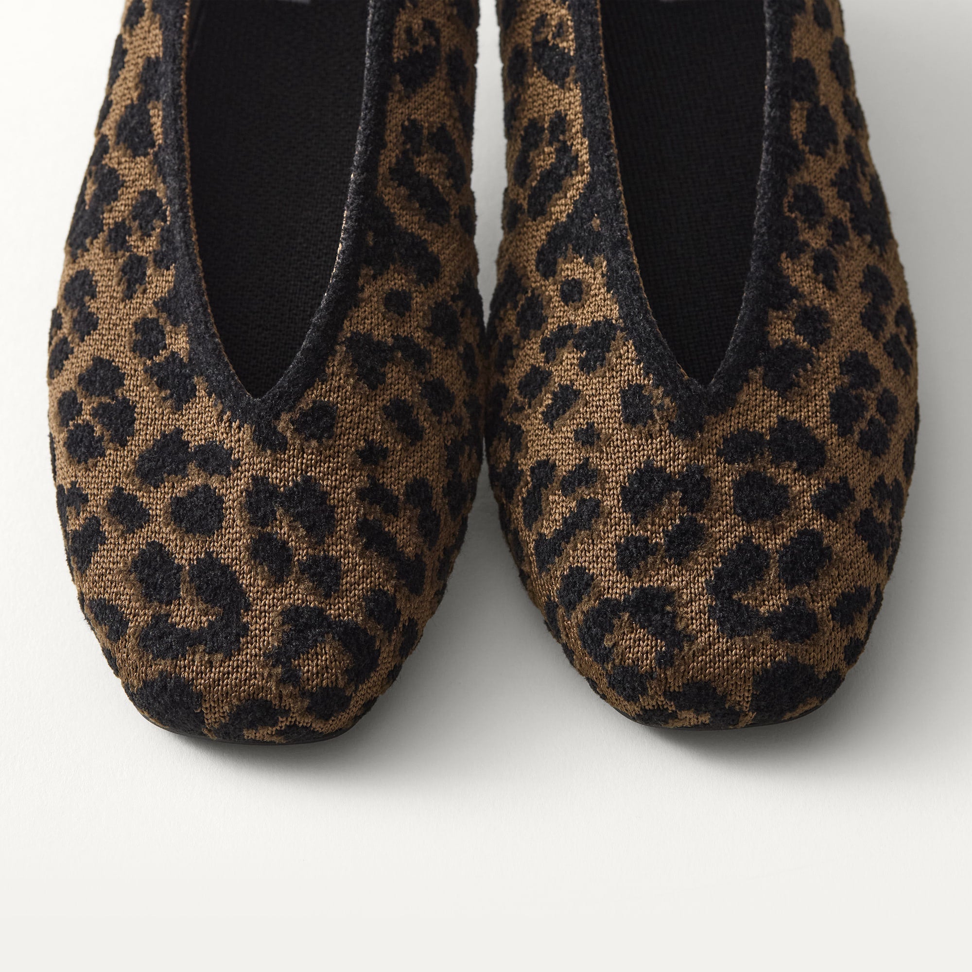 Rothy's The Max Square Ballerina ballerine spotted cat maculate