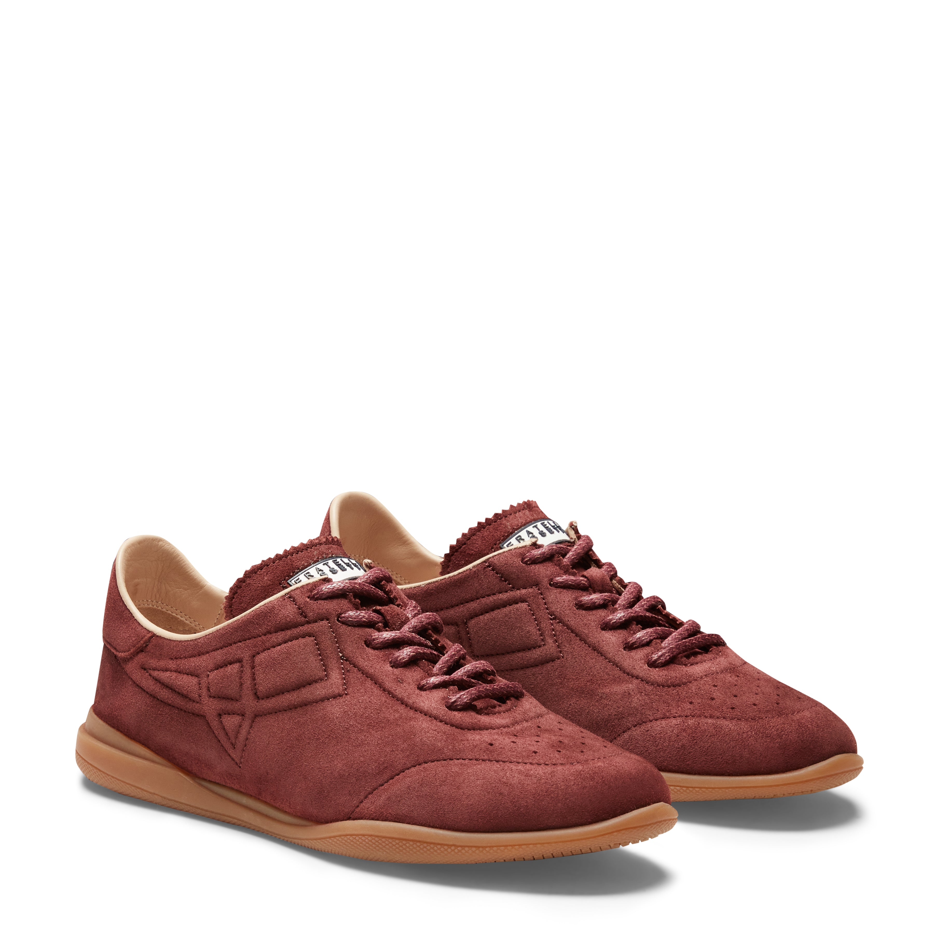 F.lli Rossetti Kyoto 77240 sneakers donna bordeaux camoscio
