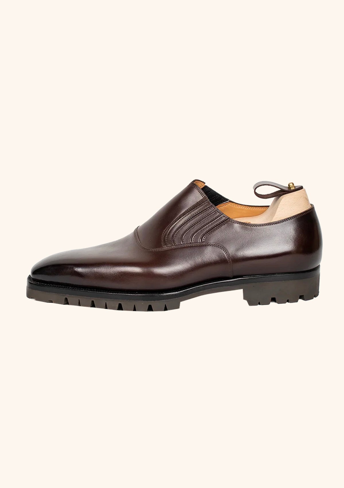 Stefano Bemer Oxfords Lazy Man C4900V2 marrone scuro